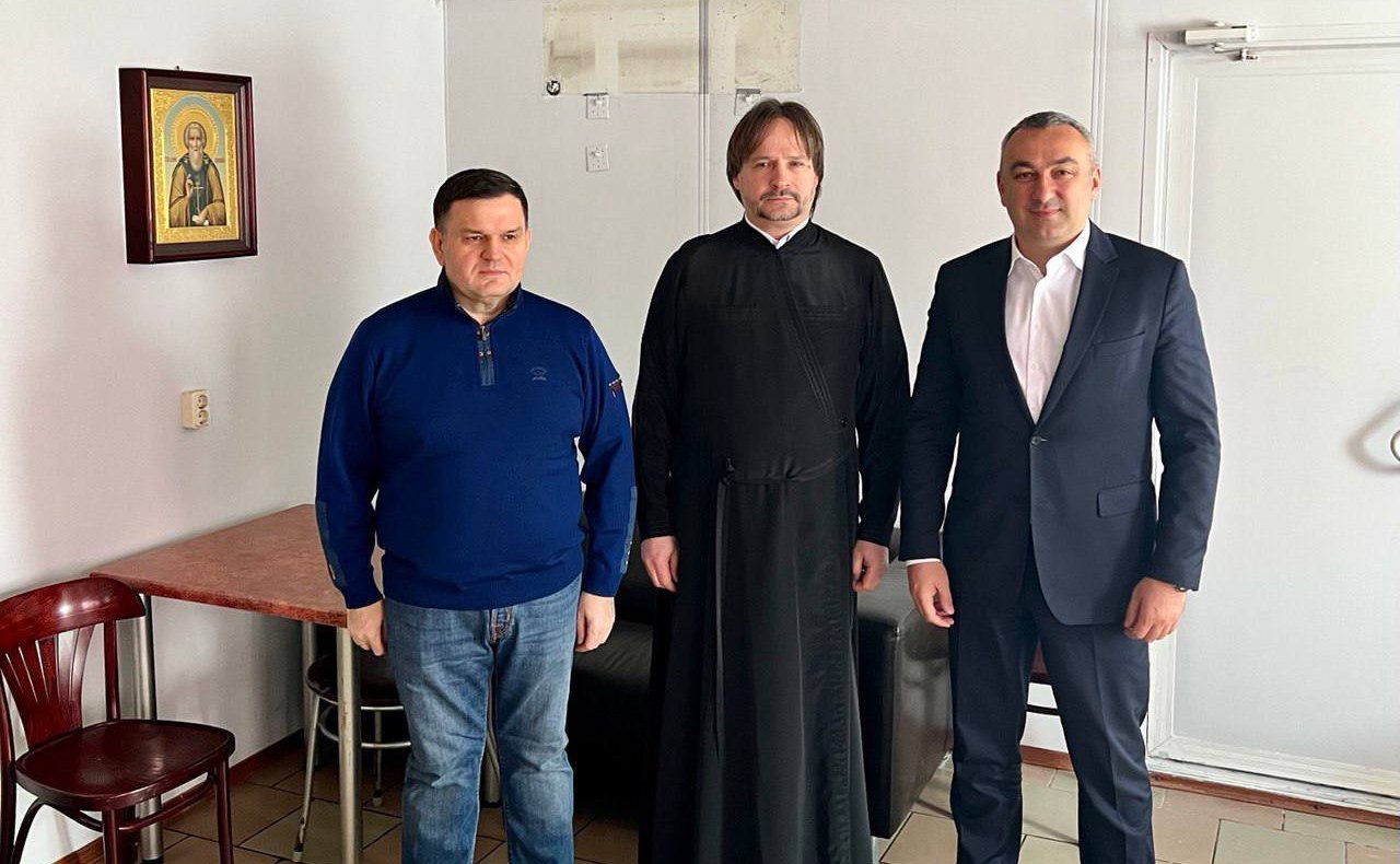 Сергей Перминов провел встречу с главой администрации Волховского района региона Алексеем Брицуном