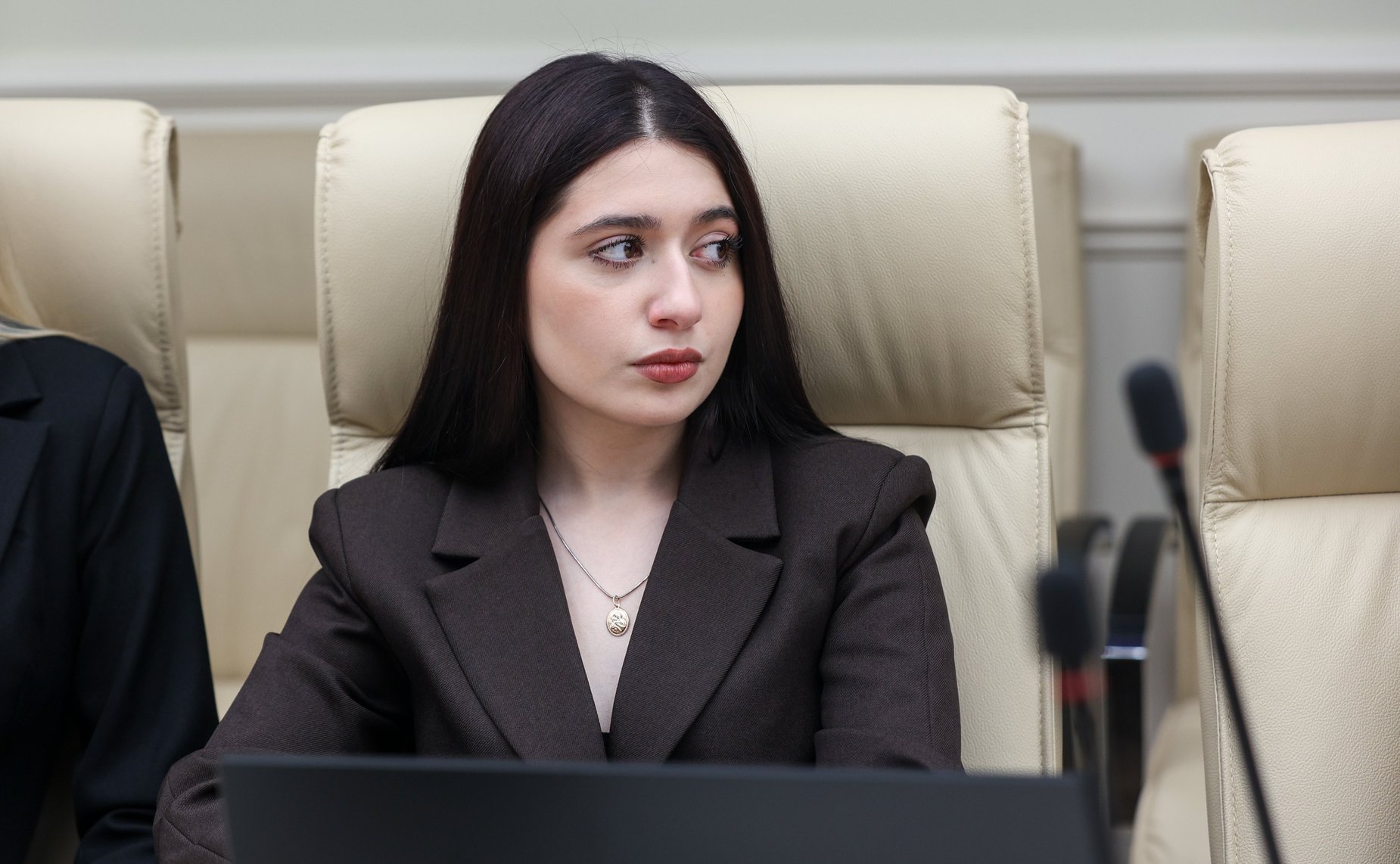 Встреча председателя Комитета Совета Федерации по международным делам Григория Карасина со студентами юридического факультета МГУ им. Ломоносова