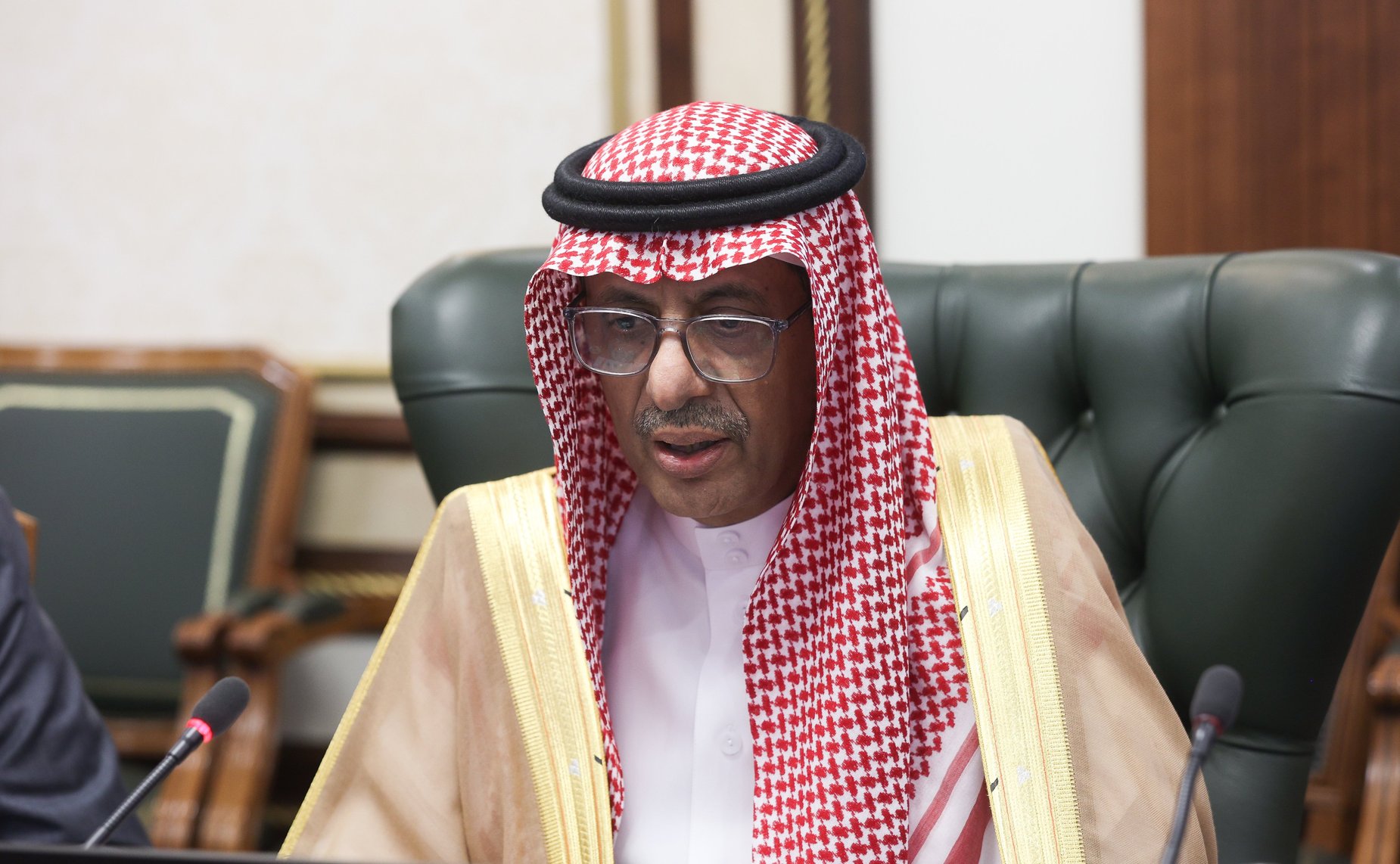 Встреча заместителя Председателя СФ Константина Косачева с заместителем Министра иностранных дел Королевства Саудовская Аравия по вопросам многостороннего сотрудничества Абдуррахманом Ар-Расси