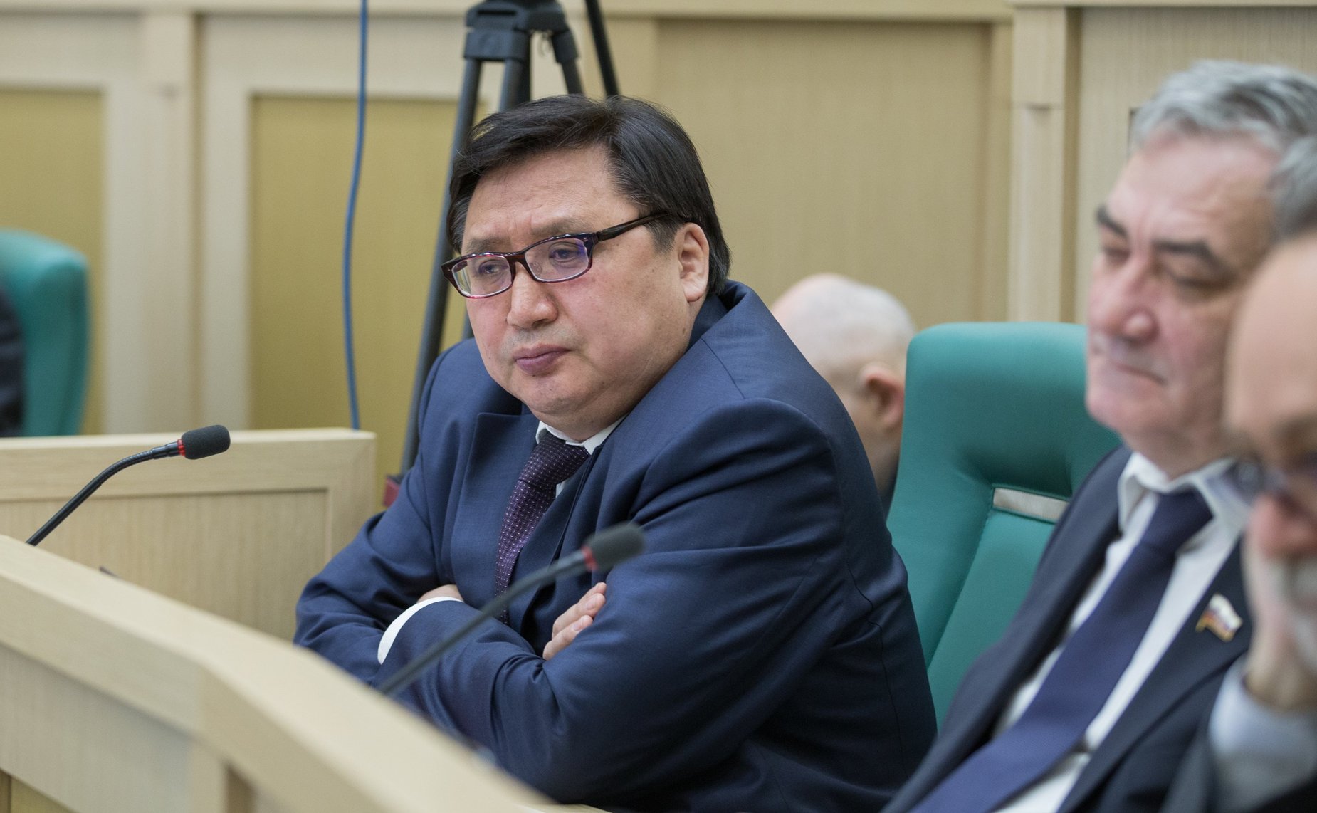 А. Акимов на 387-м заседании СФ