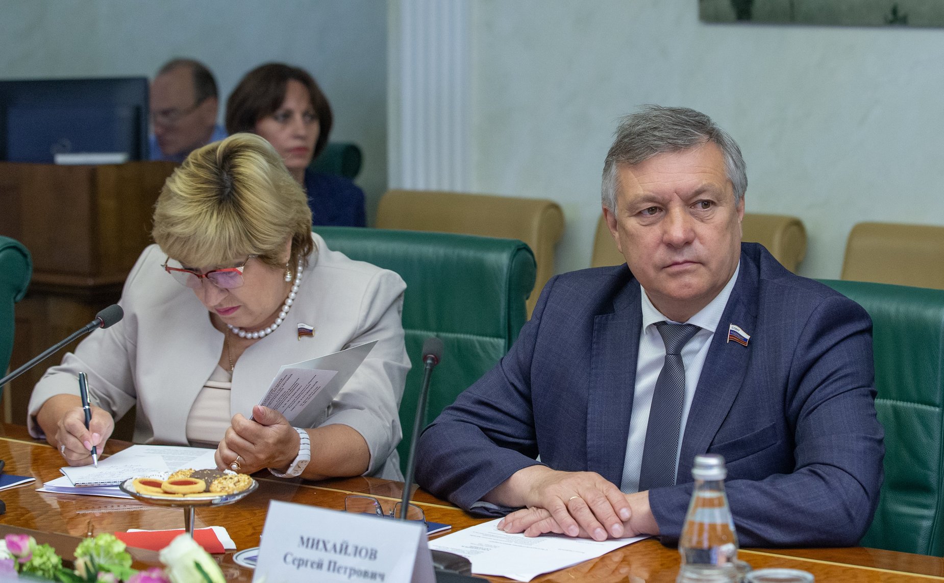 Ольга Хохлова и Сергей Михайлов