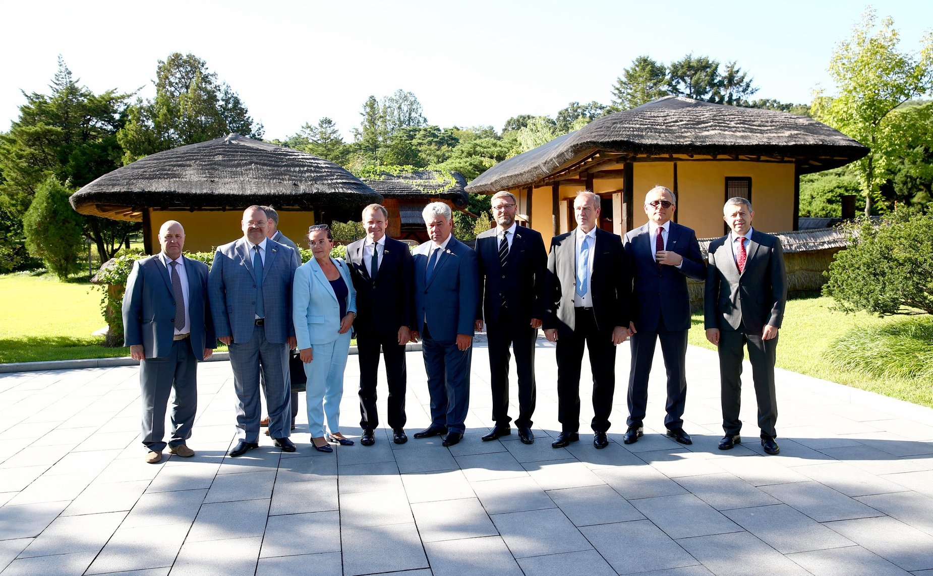 Посещение дома-музея Ким Ир Сена