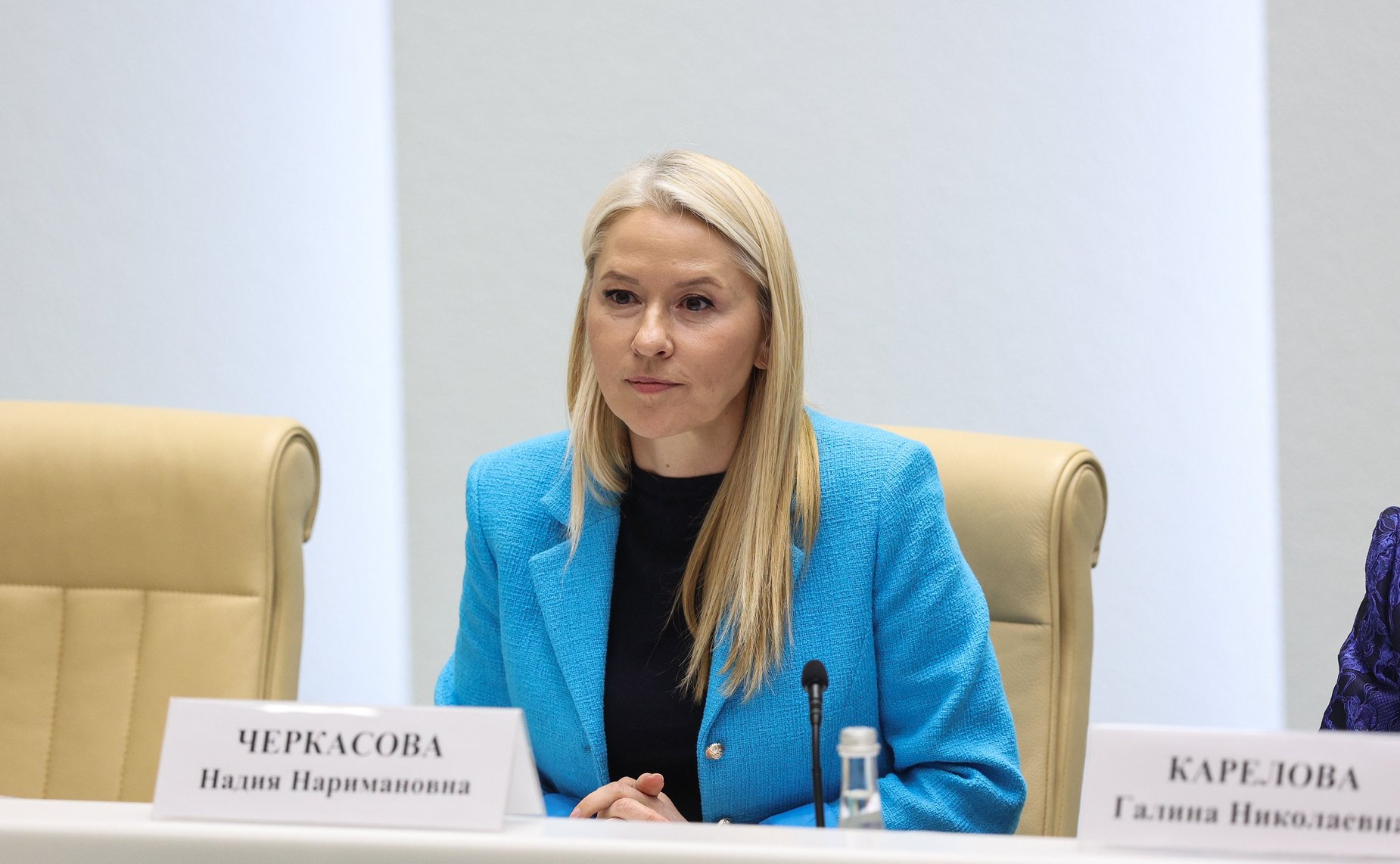 Встреча Председателя Совета Федерации Валентины Матвиенко с женщинами-предпринимателями «Голос женского бизнеса»