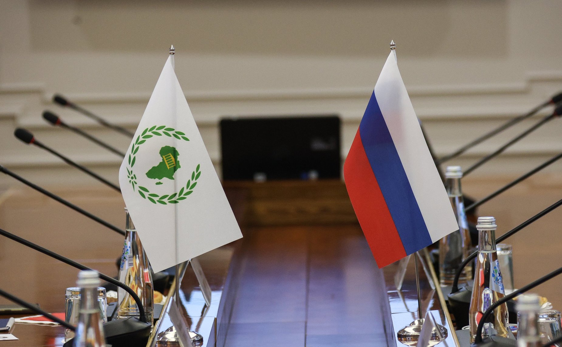 Встреча заместителя Председателя СФ Константина Косачева с заместителем Председателя Исполнительного комитета Африканского парламентского союза