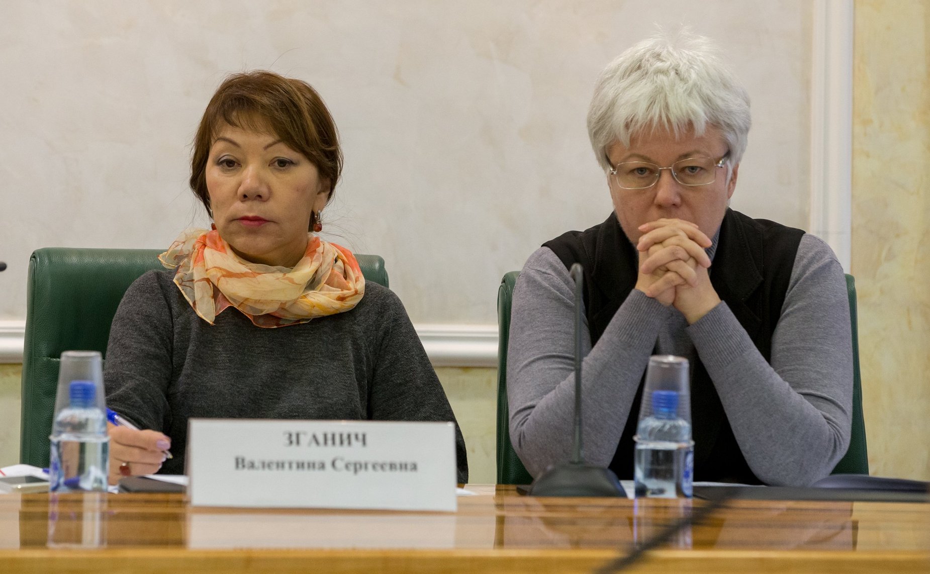 В. Зганич и О. Тимофеева