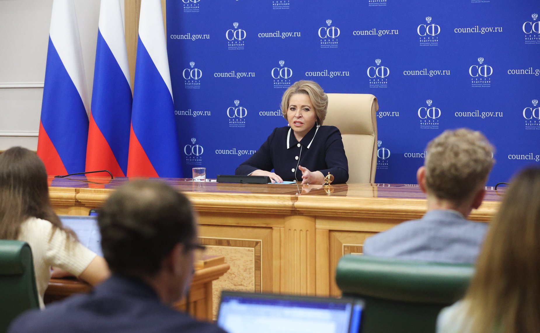 Пресс-конференция Председателя Совета Федерации Валентины Матвиенко по итогам весенней сессии 2024 года