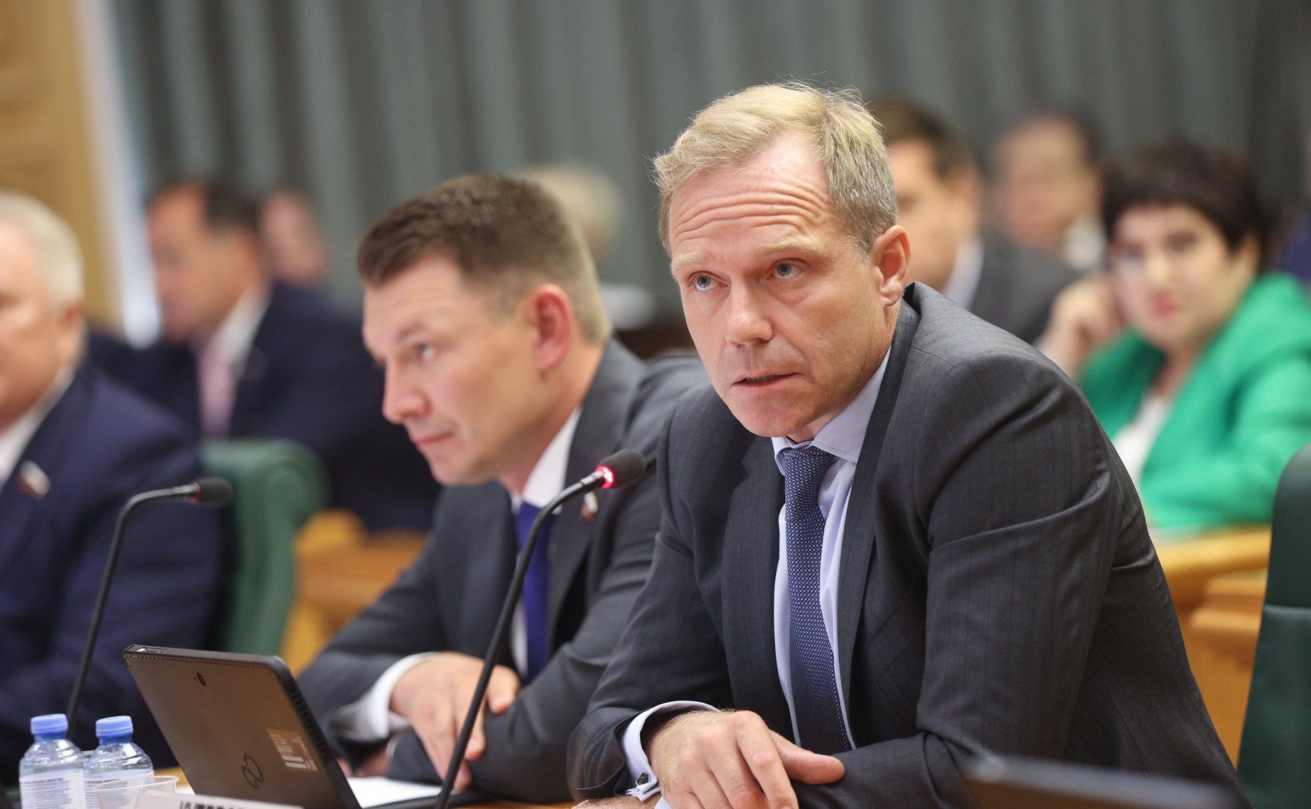 Встреча сенаторов Российской Федерации с заместителем Председателя Правительства РФ Маратом Хуснуллиным в формате «открытого диалога»