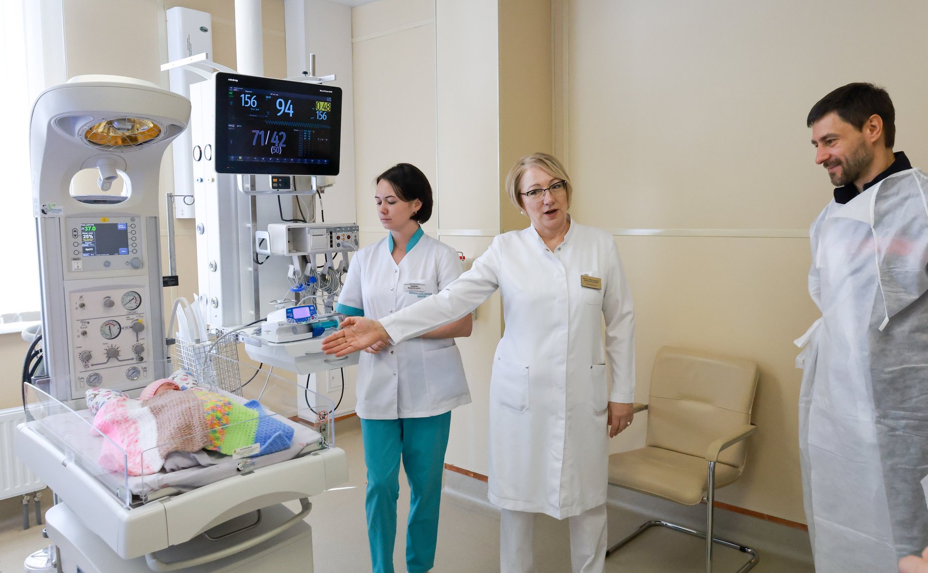 Сенаторы посетили перинатальный центр в городе Йошкар-Ола