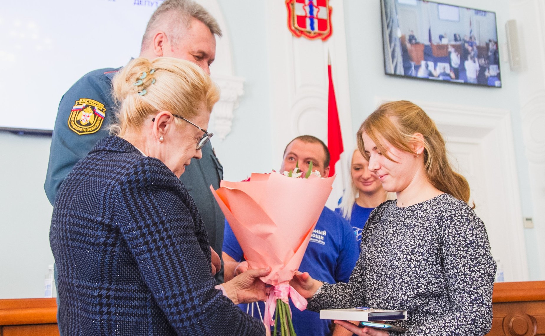 В рамках Всероссийского гражданско-патриотического проекта «Дети-герои», реализуемого Советом Федерации Федерального Собрания Российской Федерации, в 2022 году памятной медалью Совета Федерации «За проявленное мужество» награждены 4 юных омича