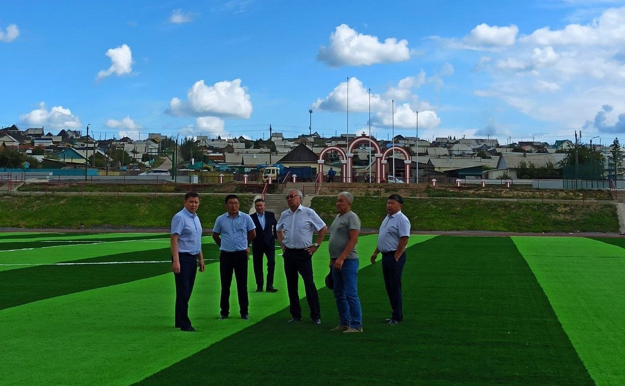 Баир Жамсуев посетил Могойтуйский район