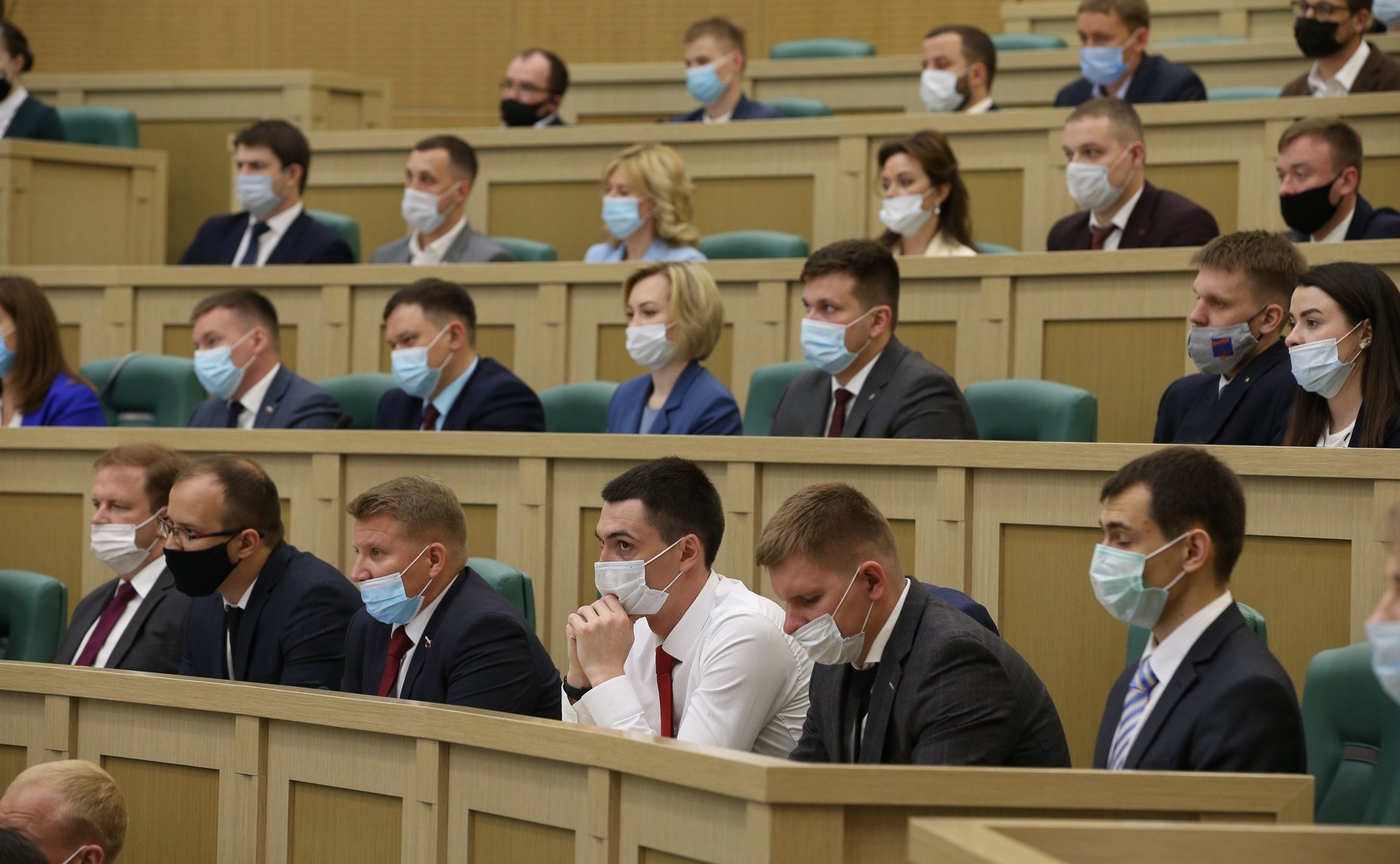 Заседание Палаты молодых законодателей при Совете Федерации