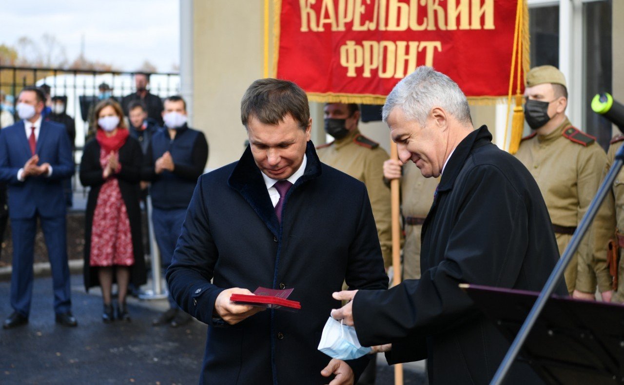 Игорь Зубарев принял участие в открытии Музея Карельского фронта в Беломорске