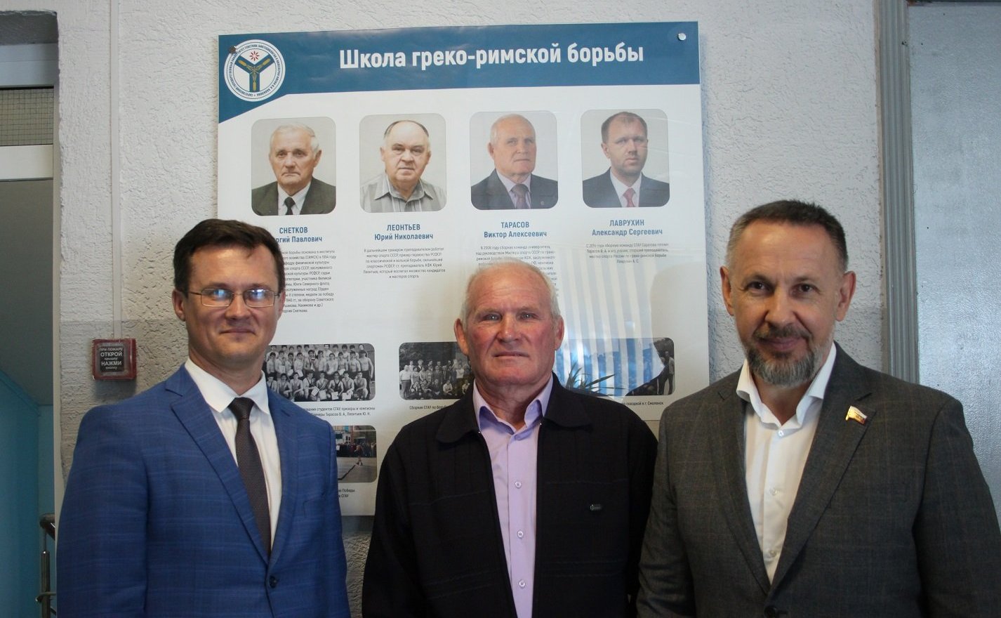 Олег Алексеев в ходе работы в регионе посетил Саратовский государственный университет генетики, биотехнологии и инженерии имени Н.И. Вавилова