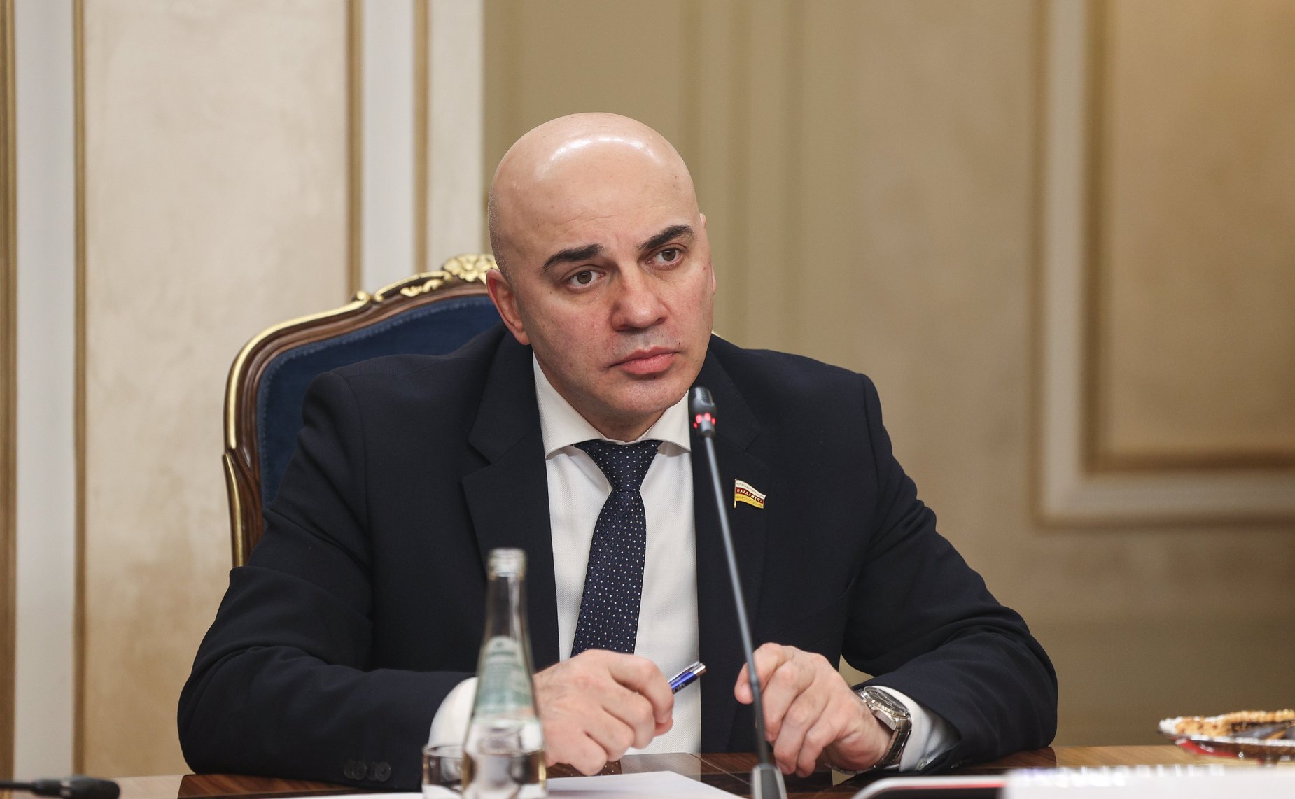 Заместитель Председателя СФ Константин Косачев провел встречу с группой международных наблюдателей на выборах Президента Российской Федерации от Южной Осетии