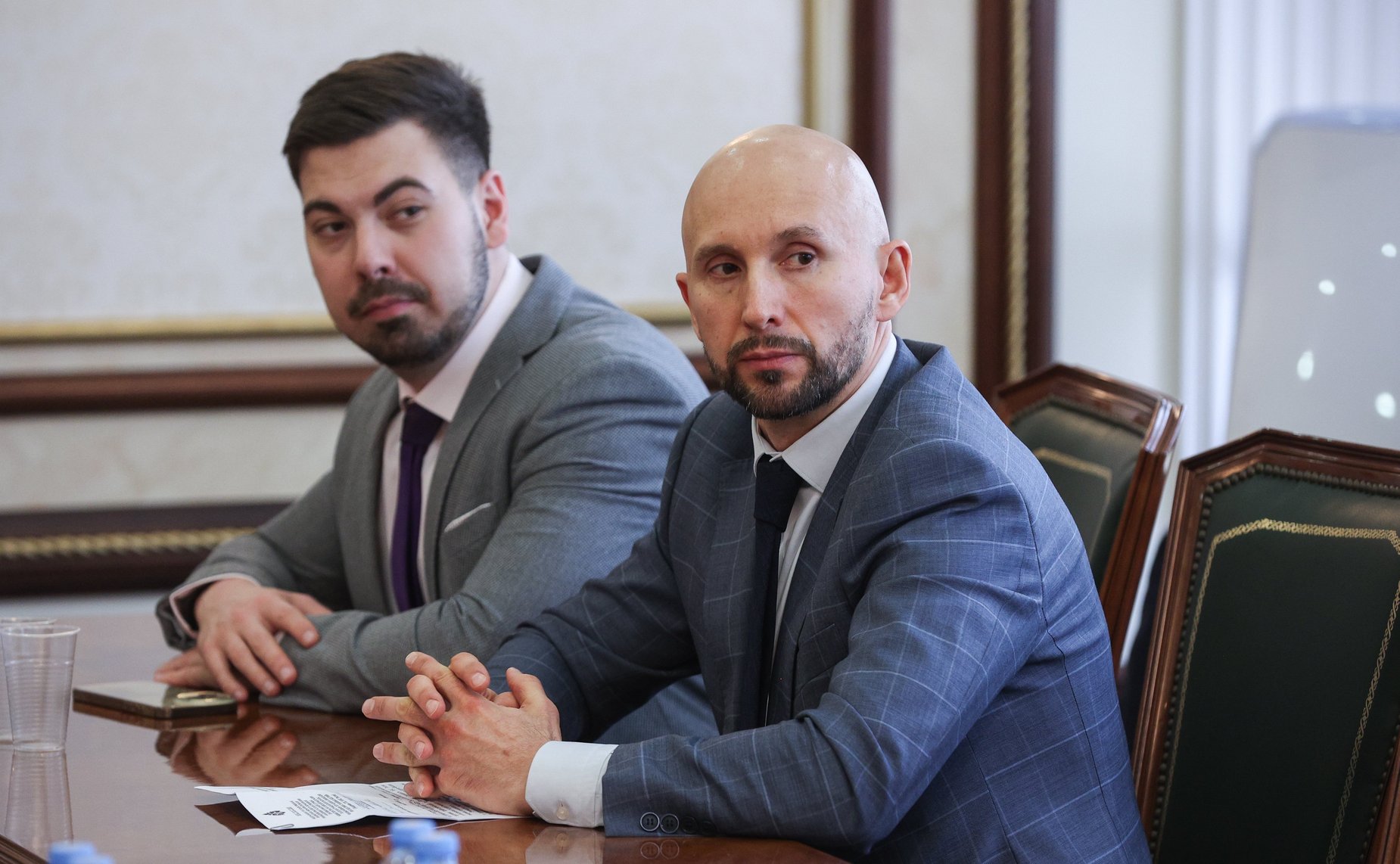 Андрей Климов и Александр Карелин провели рабочую встречу со слушателями Высшей академии управления Академии ГПС МЧС России