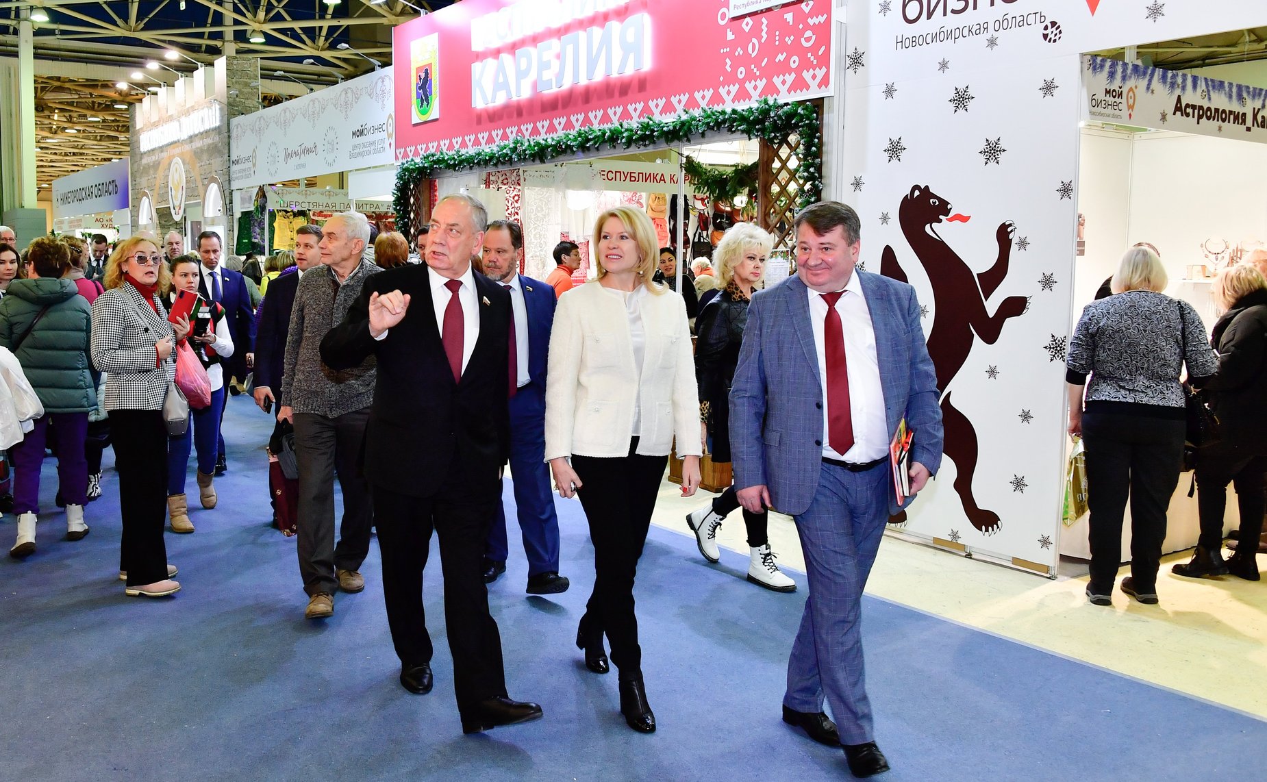 Сергей Митин принял участие в XXXIV выставке-ярмарке народных художественных промыслов России «Ладья. Зимняя сказка-2023»