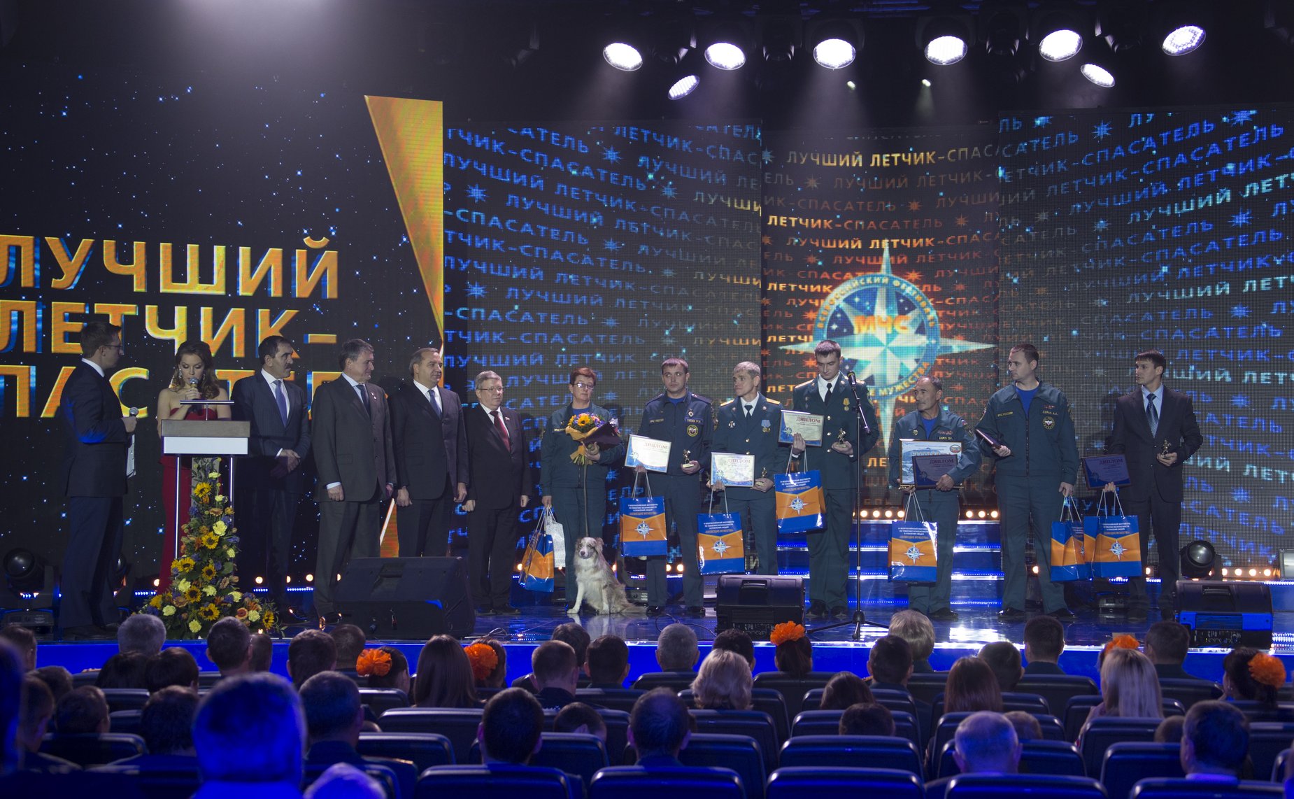 Ю. Воробьев на фестивале созвездие мужества