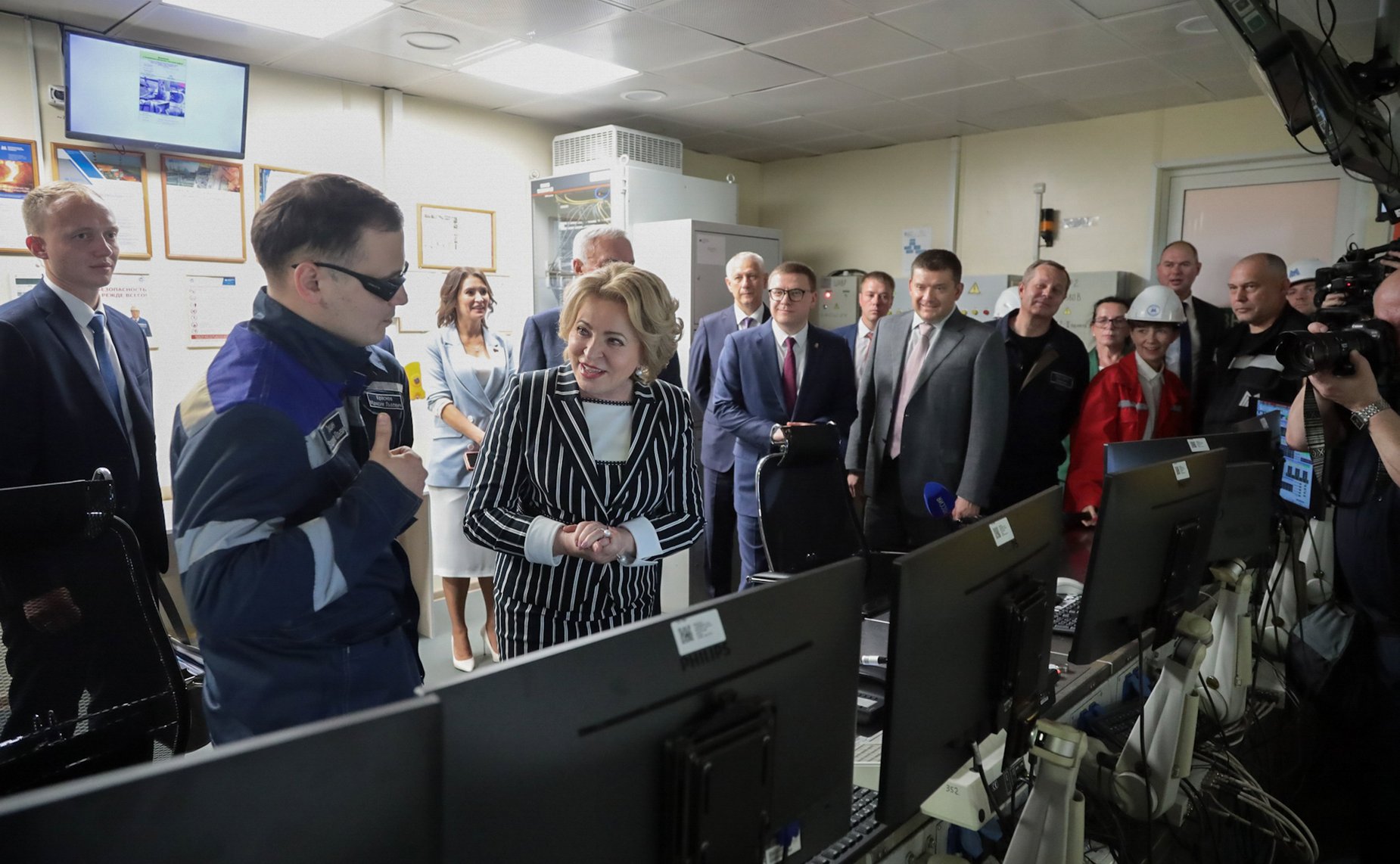 Валентина Матвиенко посетила ПАО «ММК»