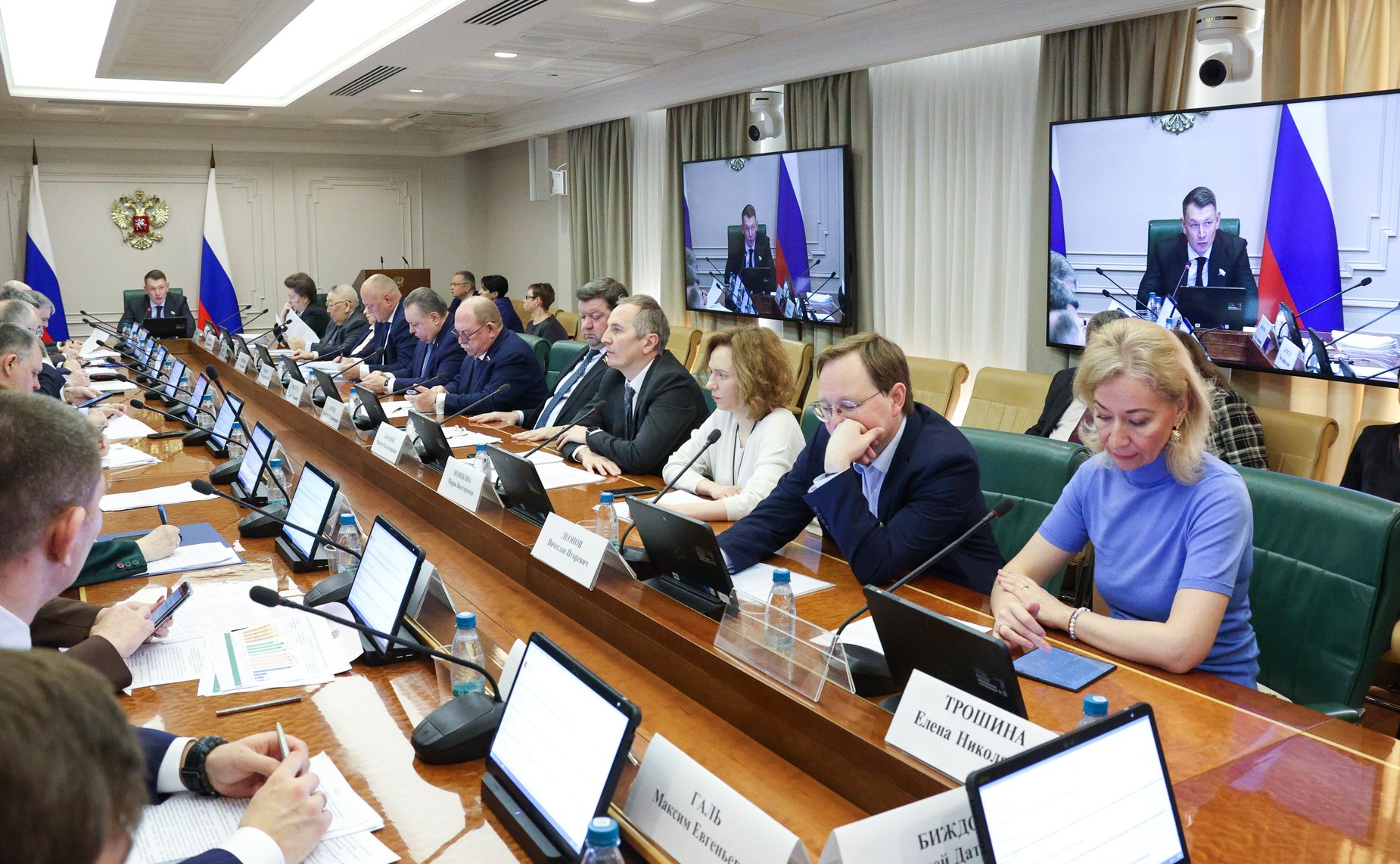 Заседание Комитета Совета Федерации по аграрно-продовольственной политике и природопользованию