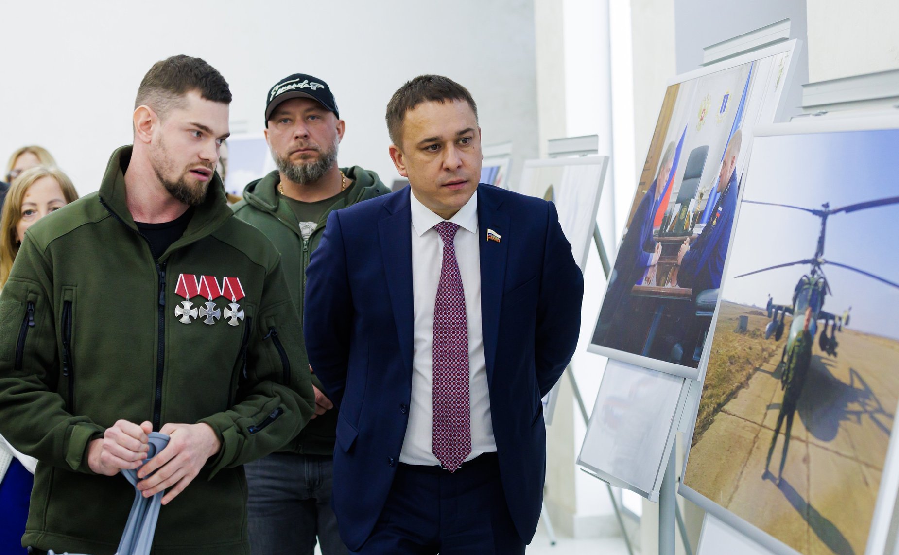 Айрат Гибатдинов представил фотовыставку «Герои Гостомеля» в Тимирязевской академии