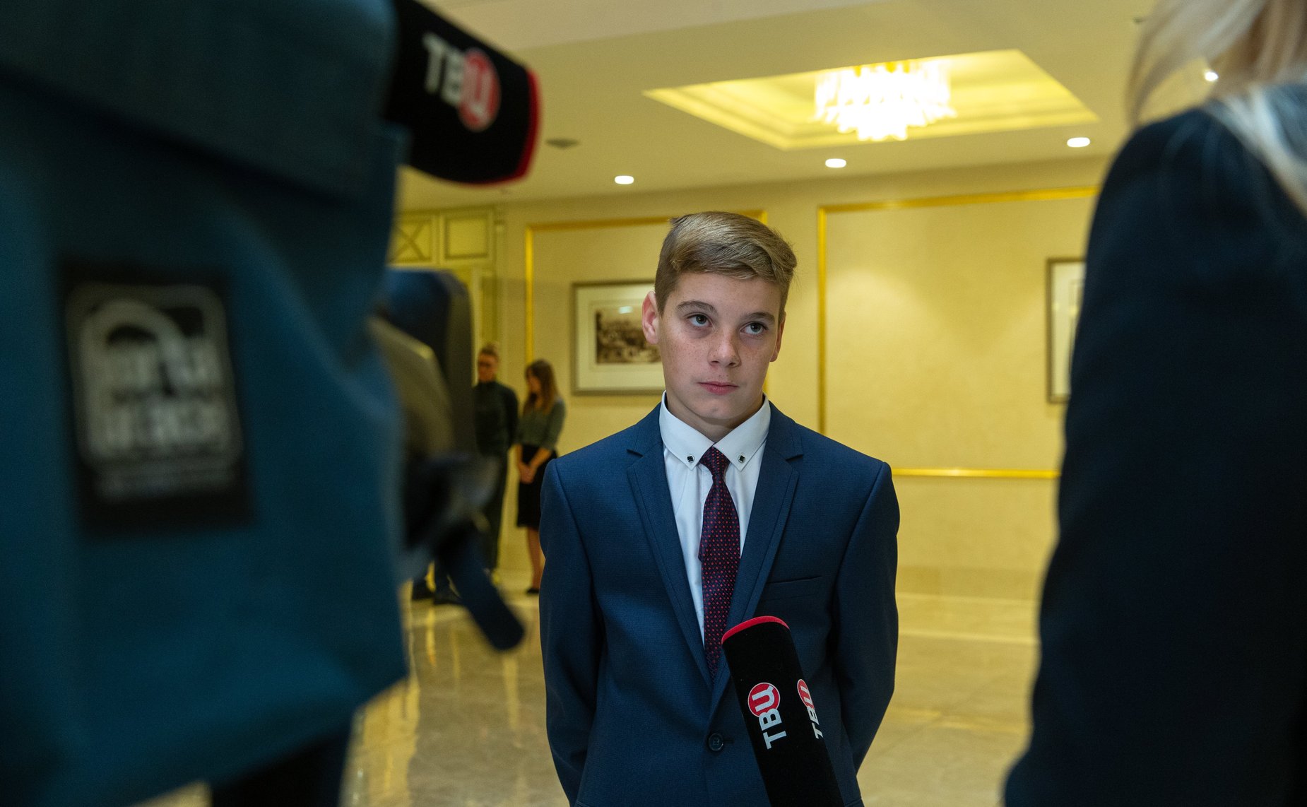 Торжественная церемония награждения детей и подростков, проявивших личное мужество в экстремальных ситуациях и спасших человеческие жизни