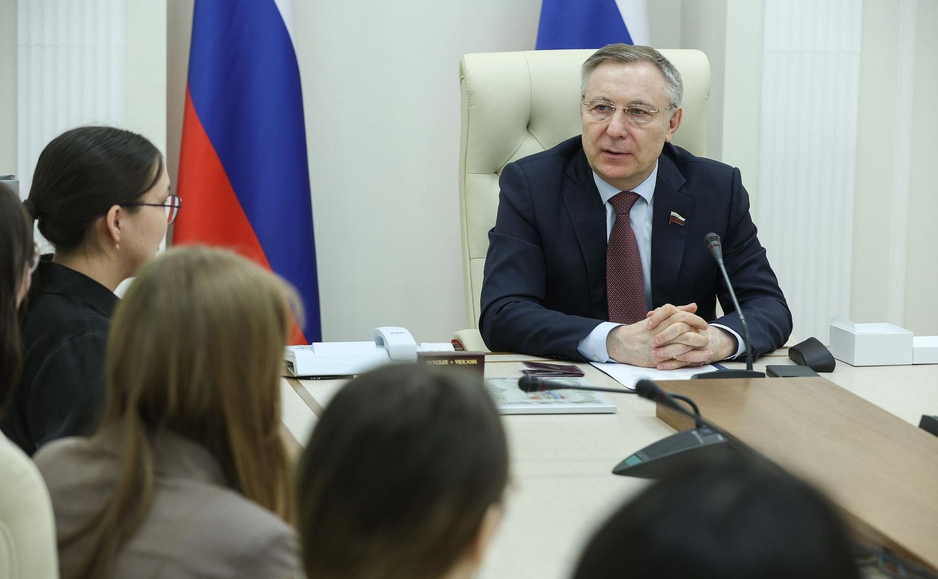Александр Варфоломеев провёл встречу со студентами Бурятского государственного университета имени Д. Банзарова