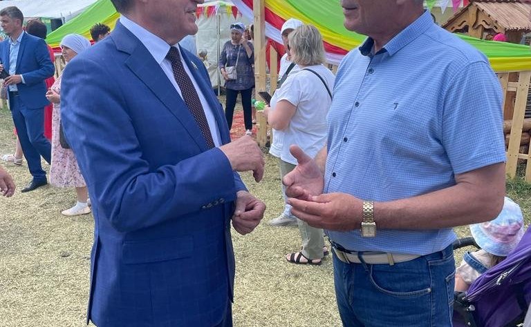 Сергей Рябухин в ходе рабочей поездки в регион принял участие в праздничных мероприятиях XXII федерального Сабантуя в качестве почетного гостя