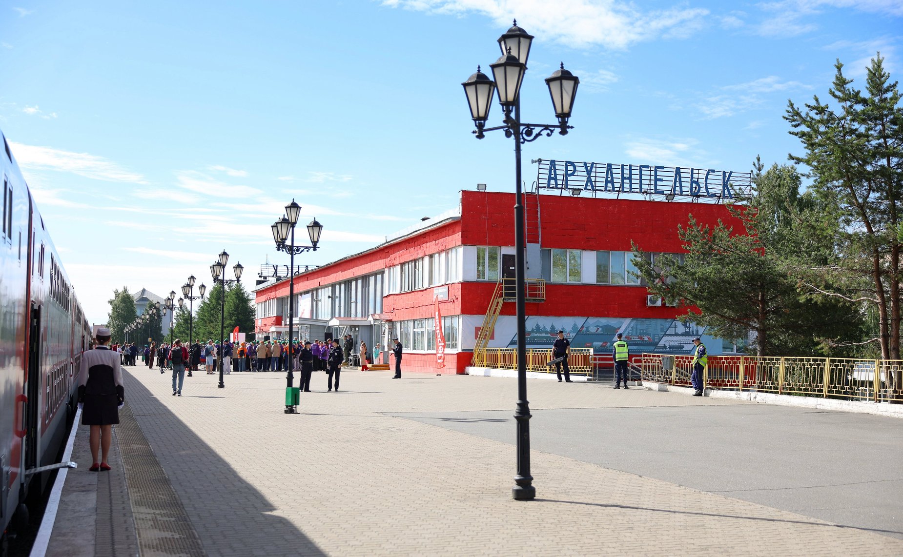 Культурно-образовательный проект «Поезд памяти». Архангельск