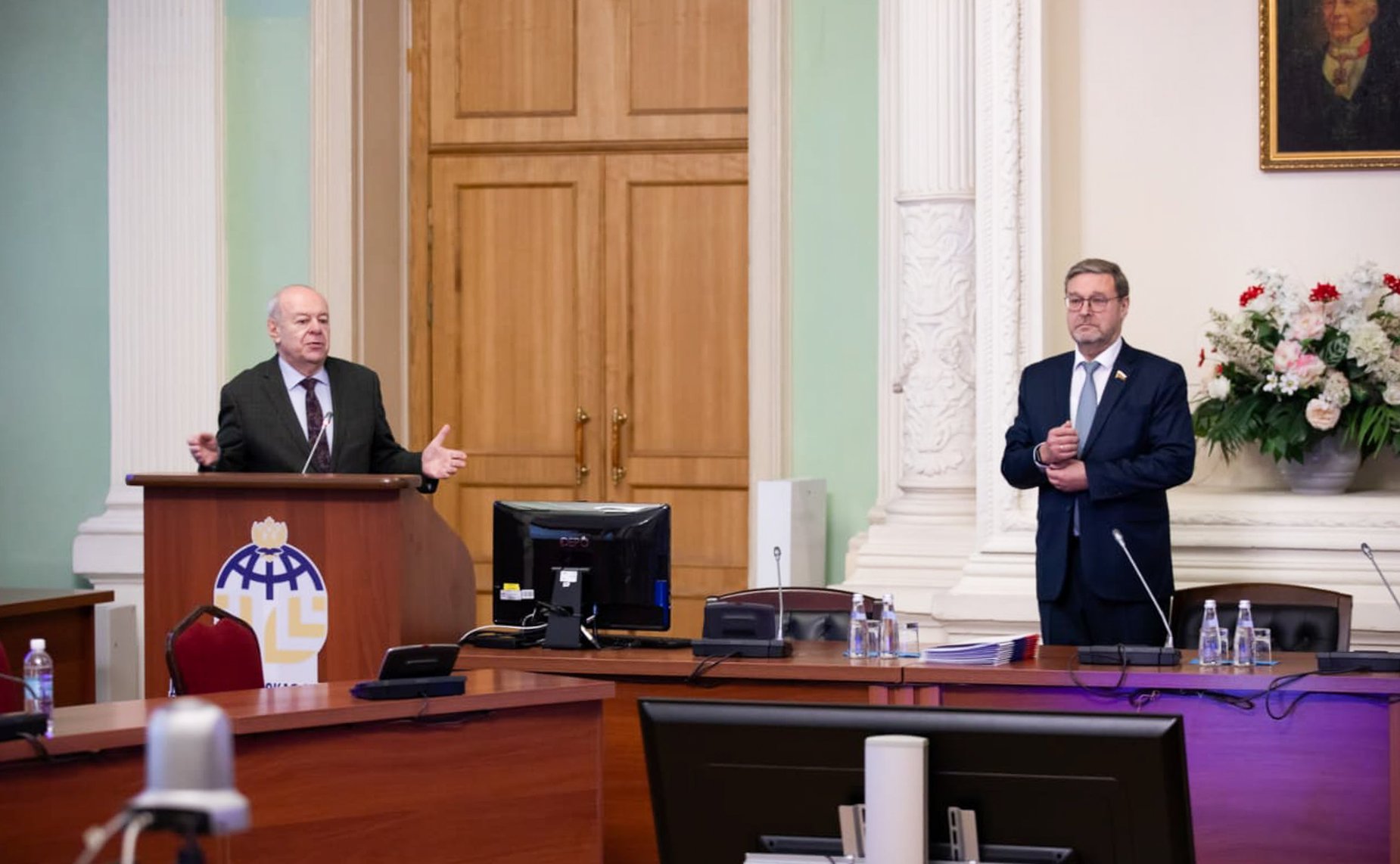 Константин Косачев выступил перед слушателями Высших дипломатических курсов Дипакадемии МИД России