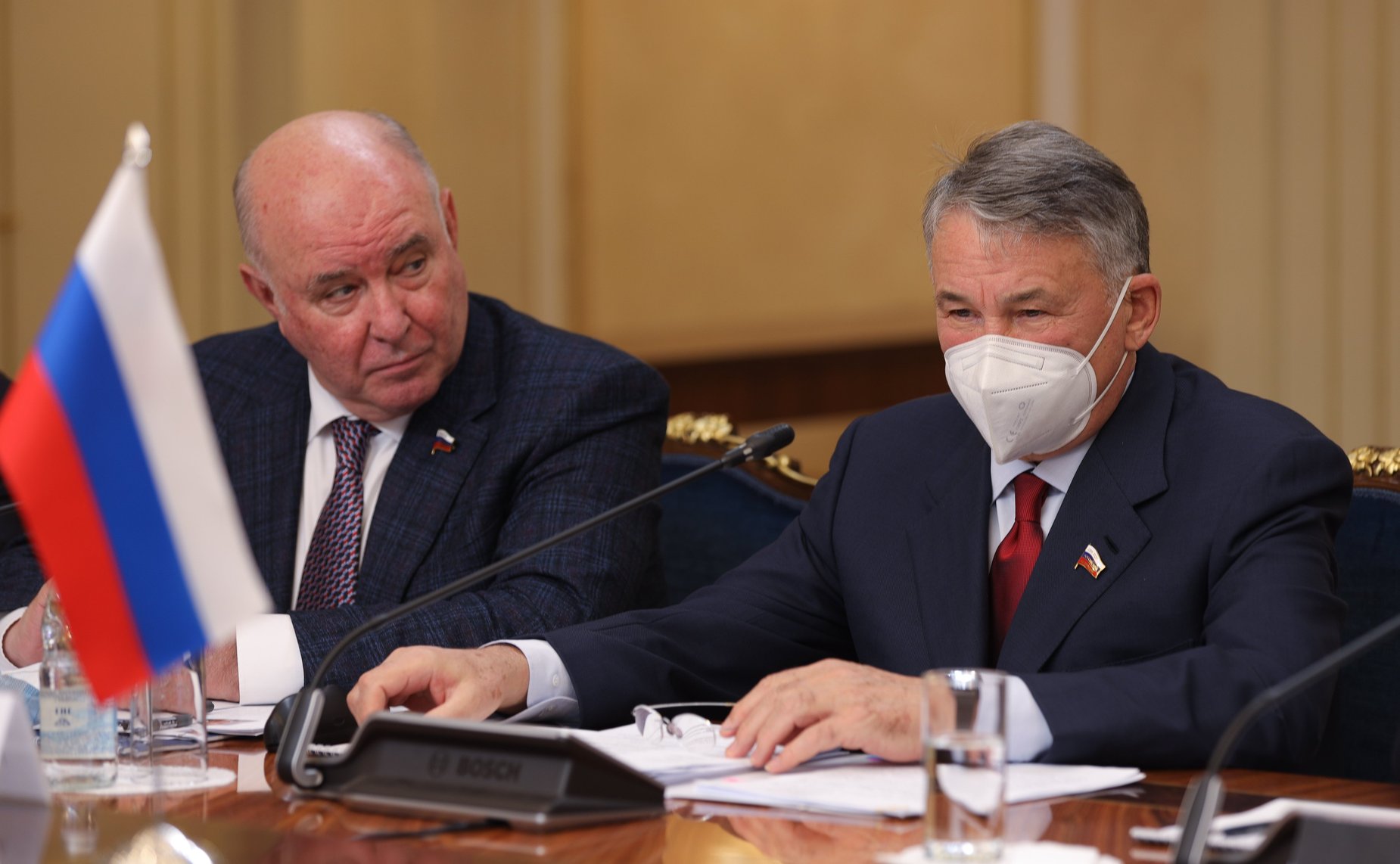 Встреча Председателя СФ Валентины Матвиенко с Председателем Национального Собрания Республики Армения Аленом Симоняном