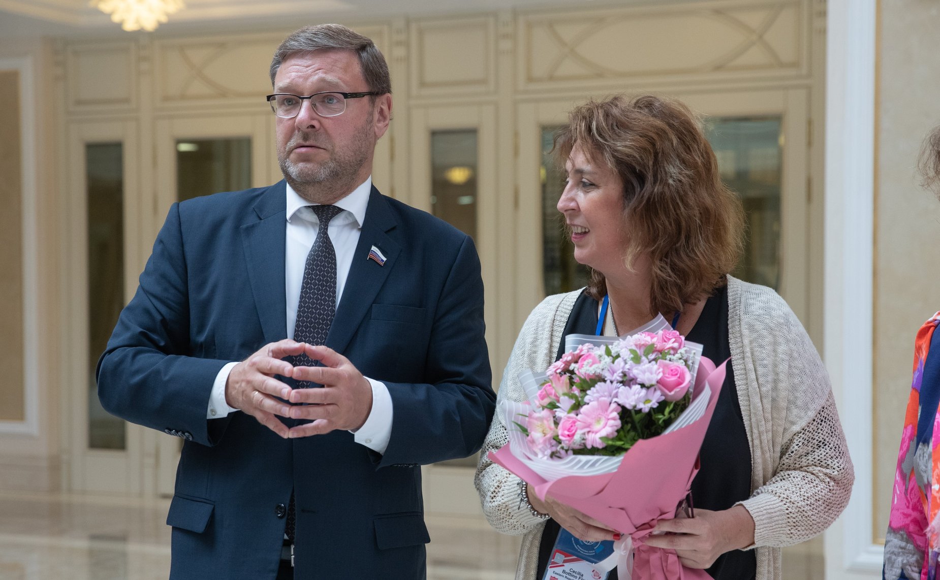 Встреча с Председателем Палаты Представителей Генеральной Ассамблеи Восточной Республики Уругвай Сесилией Боттино и Председателем Парламента Южноамериканского общего рынка (ПАРЛАСУР) Даниэлем Каджиани