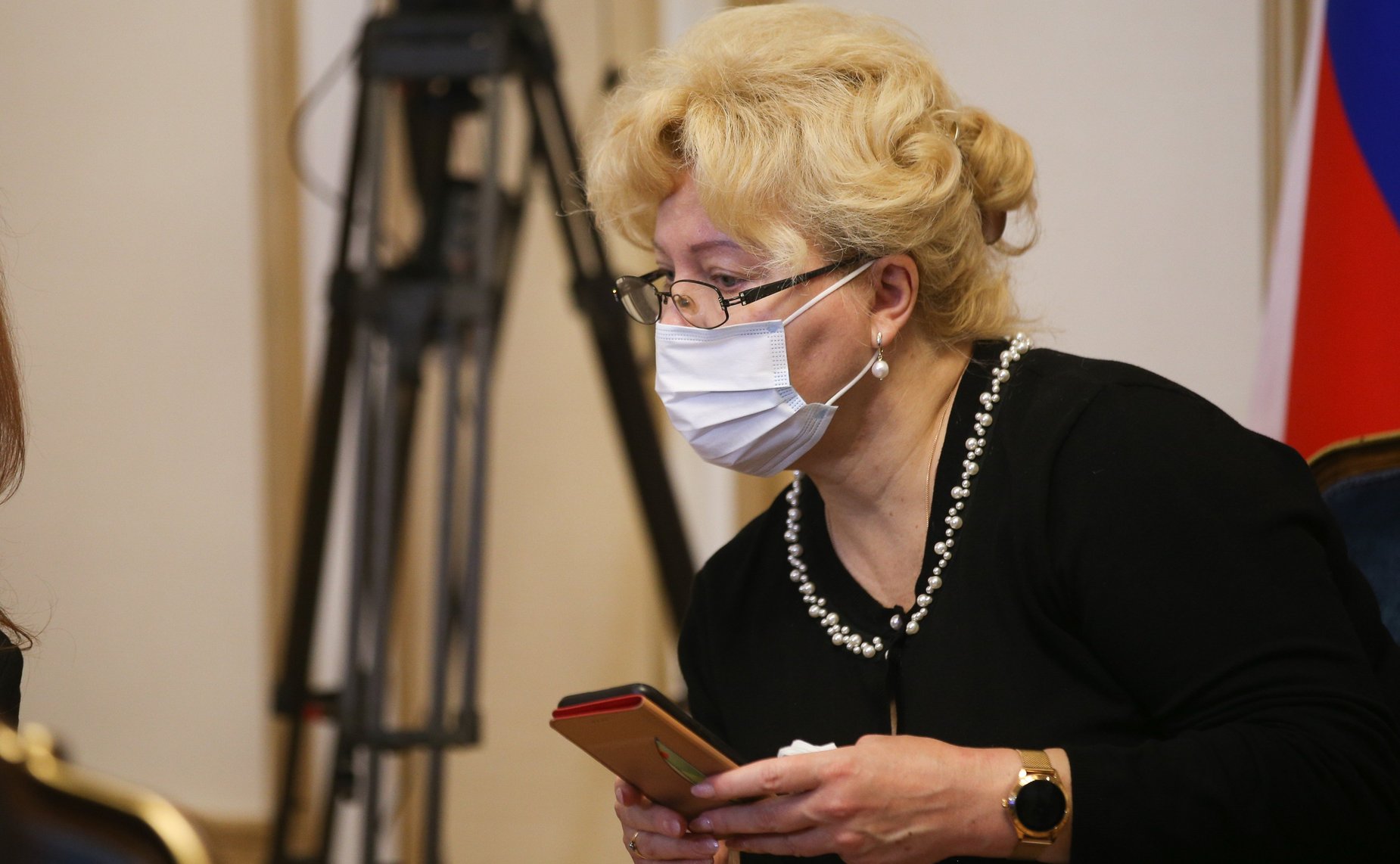 Пресс-конференция Председателя Совета Федерации Валентины Матвиенко по итогам осенней сессии 2020 года