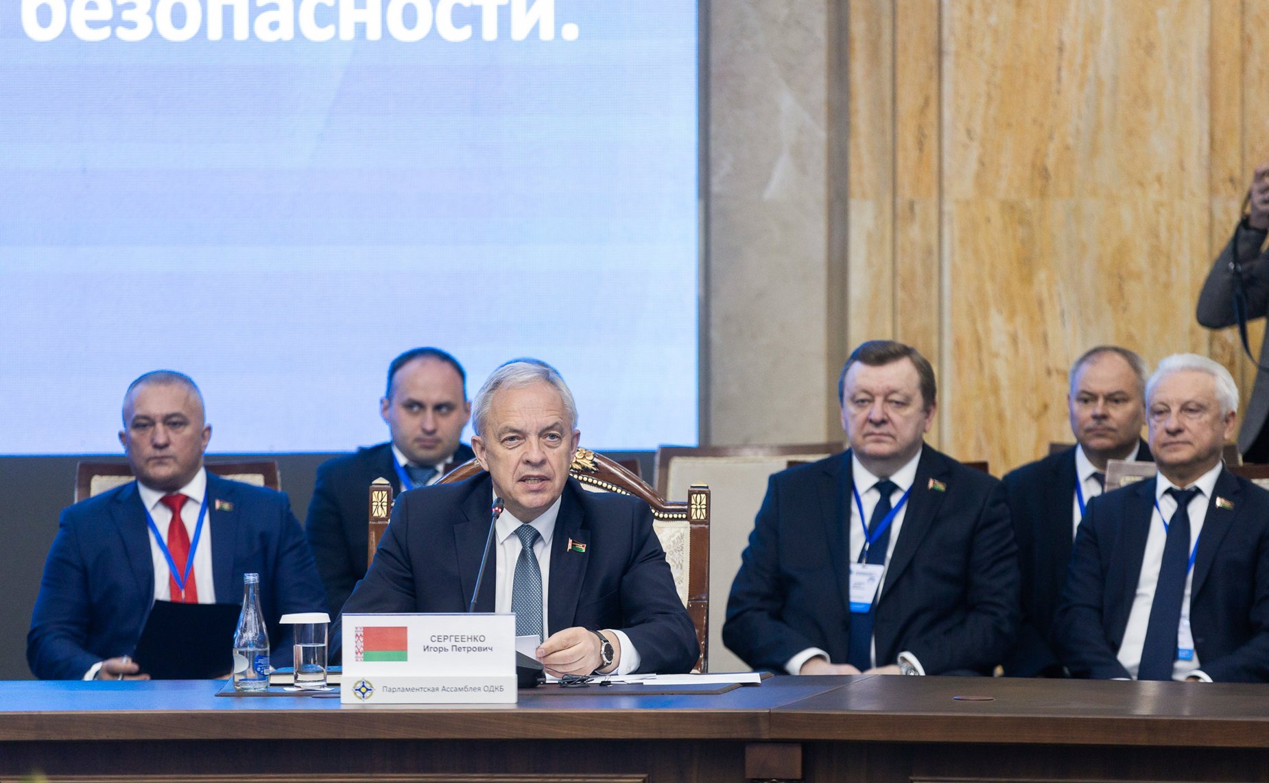 Юрий Воробьев и Владимир Булавин приняли участие в работе выездного заседания Совета Парламентской Ассамблеи Организации Договора о коллективной безопасности (ПА ОДКБ)