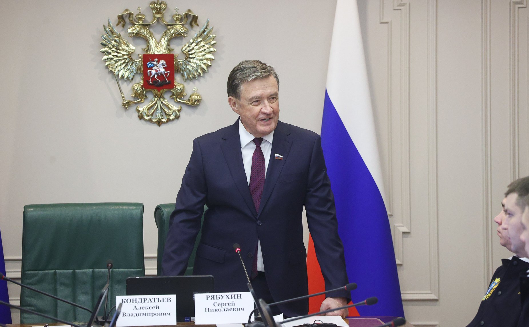 Встреча сенаторов Сергея Рябухина и Алексея Кондратьева с участниками программы «Герои Симбирской земли»