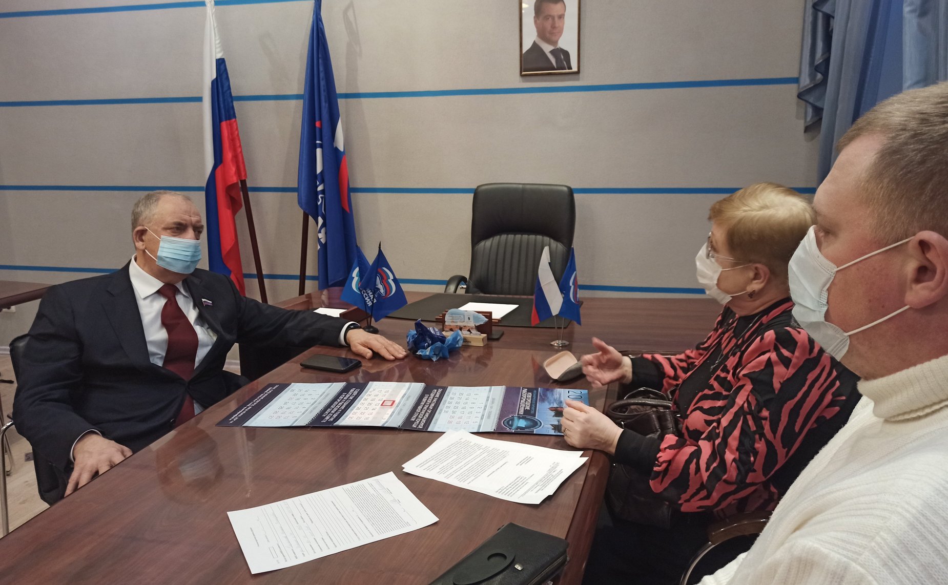 Сергей Митин в рамках региональной недели провел прием граждан