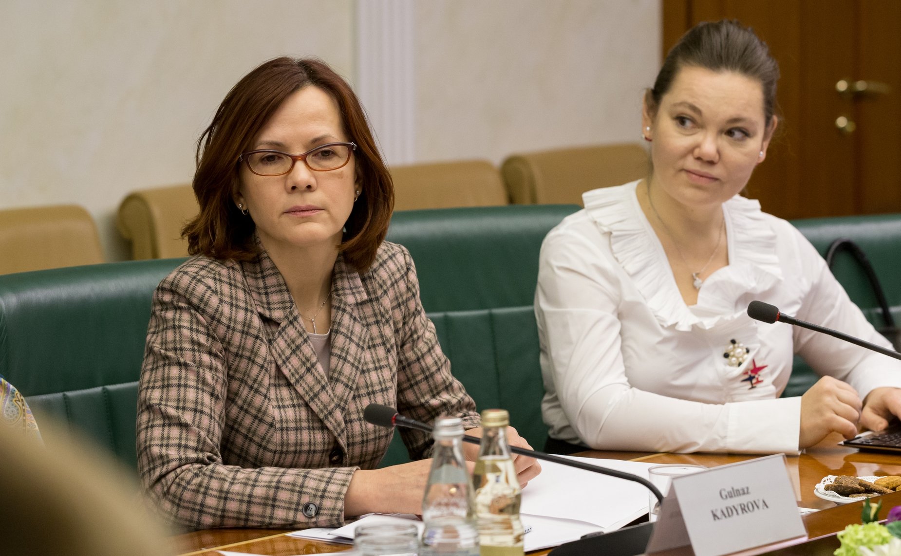 Встреча заместителя Председателя СФ Галины Кареловой с директором и постоянным представителем Всемирного банка в РФ Андрашем Хорваи