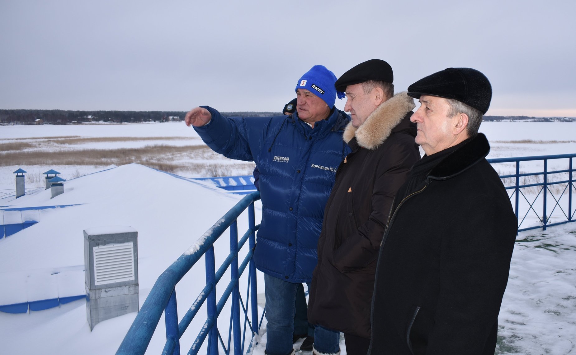 Встреча Ю. Воробьева с курсантами центра «Корабелы Прионежья»