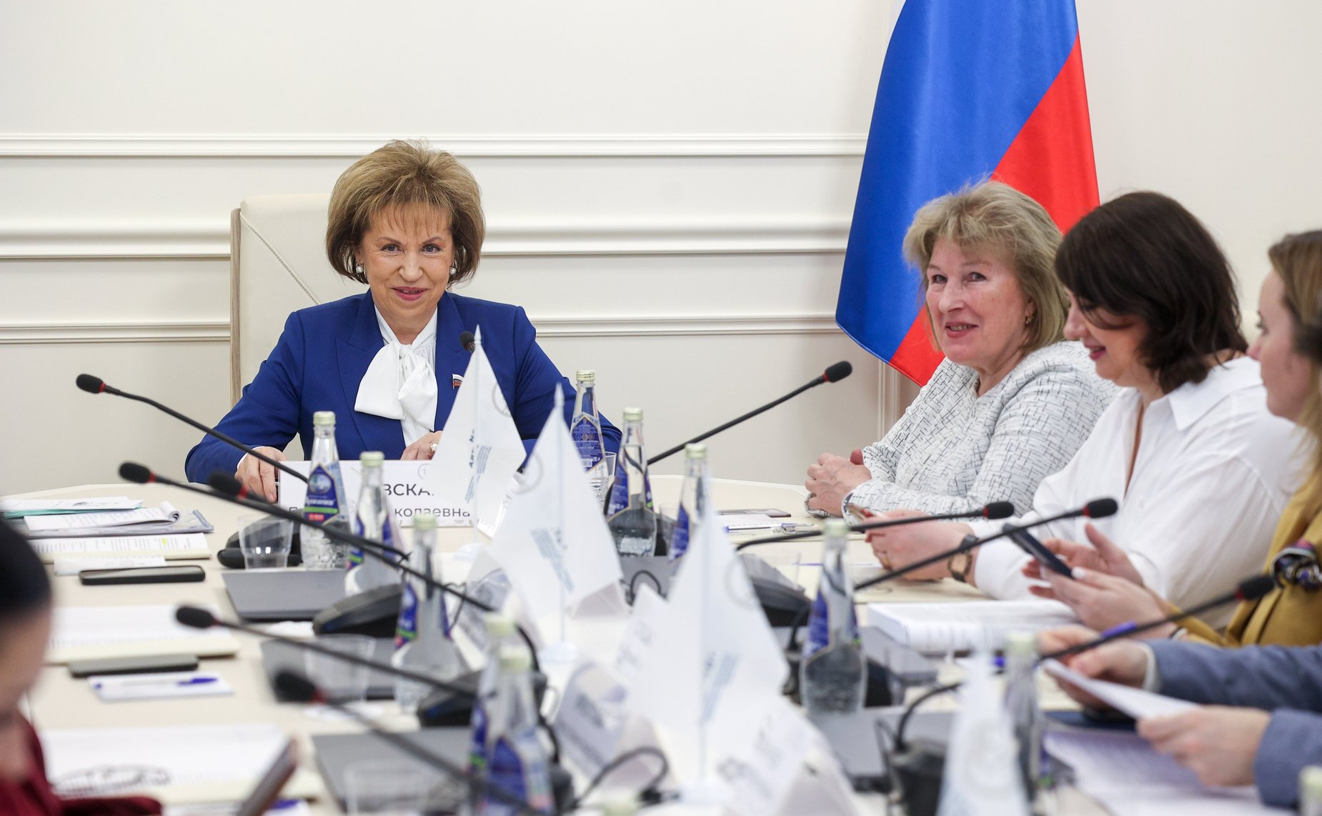 Рабочая встреча Людмилы Скаковской с членами АНО «Герои Отечества», посвященная реализации мероприятий, приуроченных к 80-летию Великой Победы