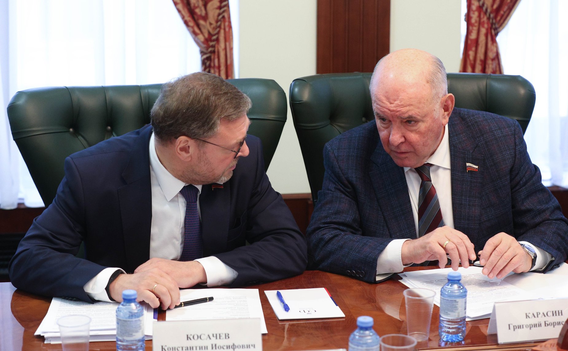 Круглый стол Комитета СФ по международным делам совместно с Комитетом СФ по экономической политике «Возрастающее значение российско-китайского сотрудничества в условиях формирования нового мирового порядка»