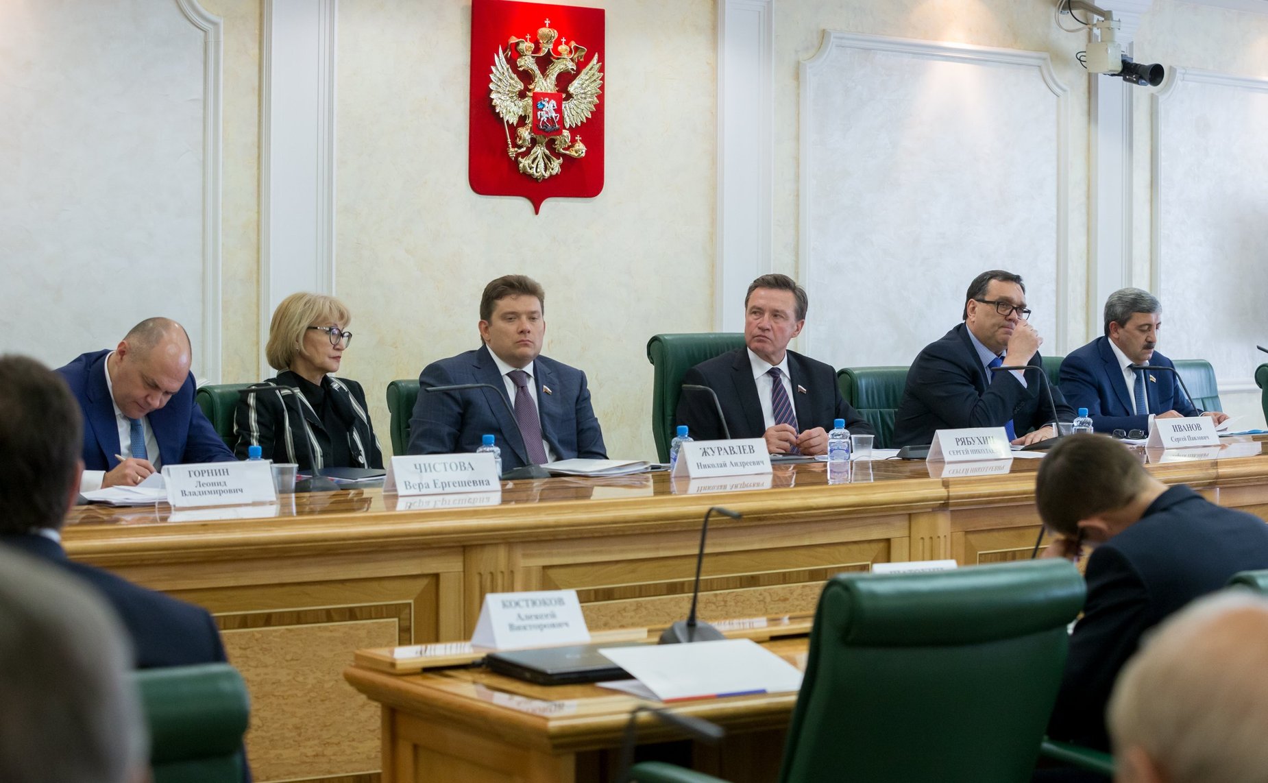 Заседание Комитета СФ по бюджету и финансовым рынкам с участием представителей органов власти Северной Осетии