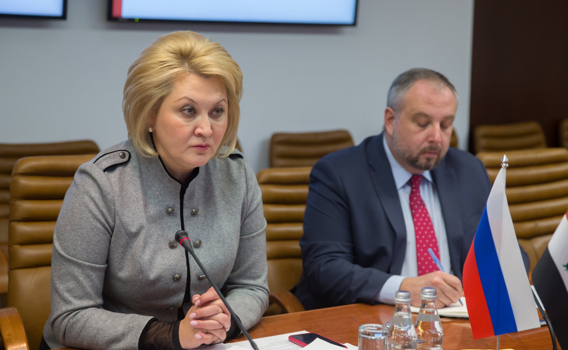 Встреча Л. Гумеровой с Чрезвычайным и Полномочным Послом Республики Ирак в РФ Абдулрахманом Хамидом Мохаммедом Аль-Хуссайни