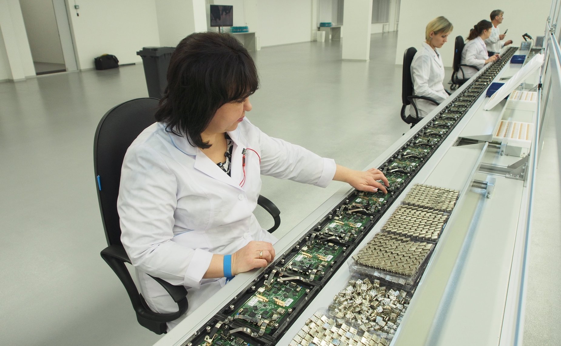 Открытие 2-й очереди предприятия «Элтекс»