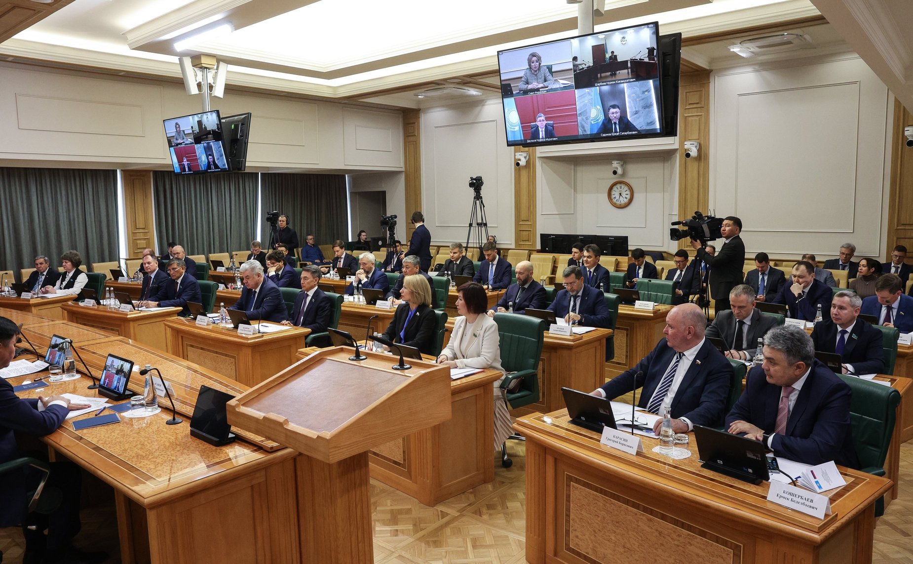 19-е заседание Комиссии по сотрудничеству между Советом Федерации и Сенатом Парламента Республики Казахстан