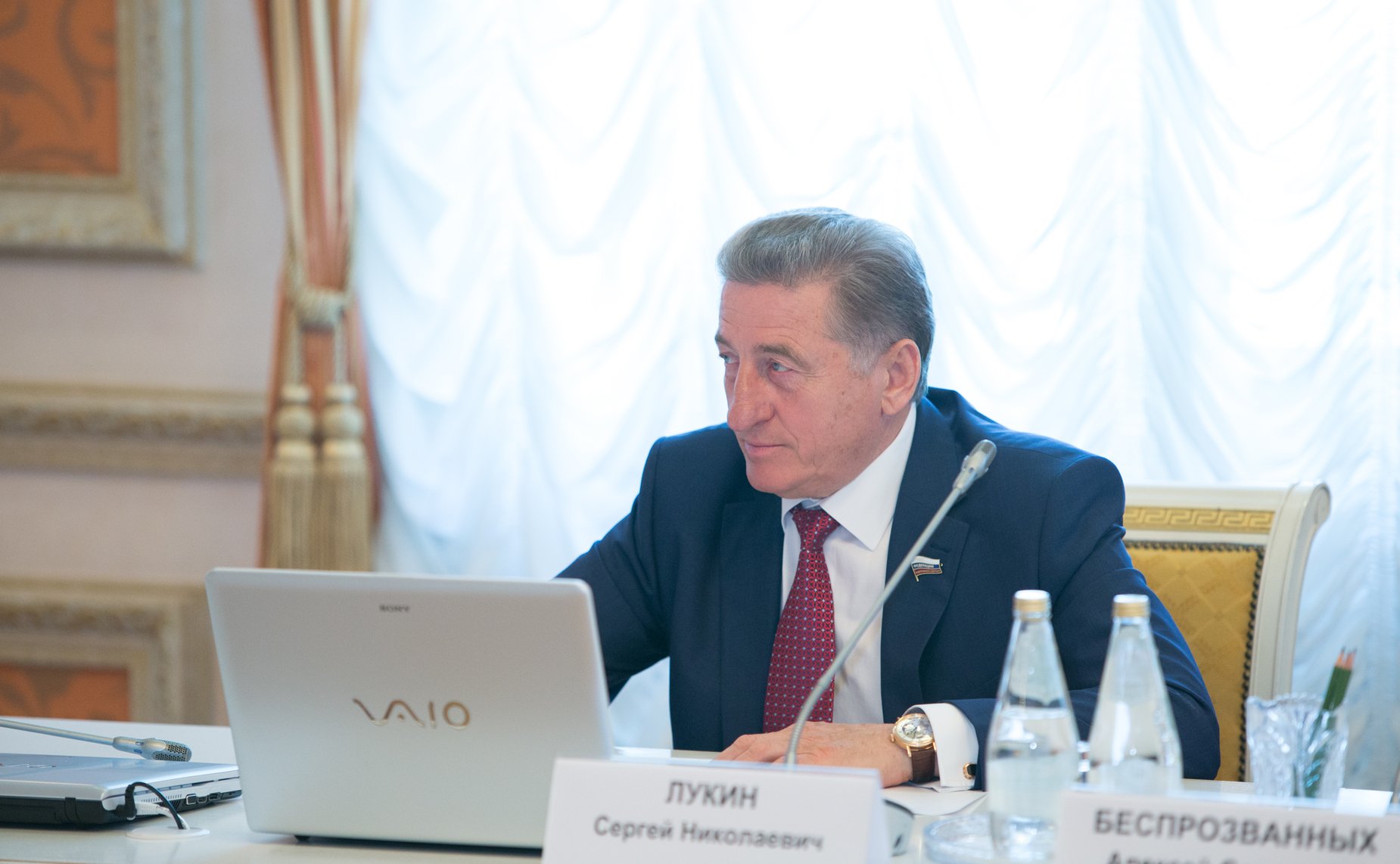 Рабочая поездка В. Матвиенко в Воронежскую область. С. Лукин