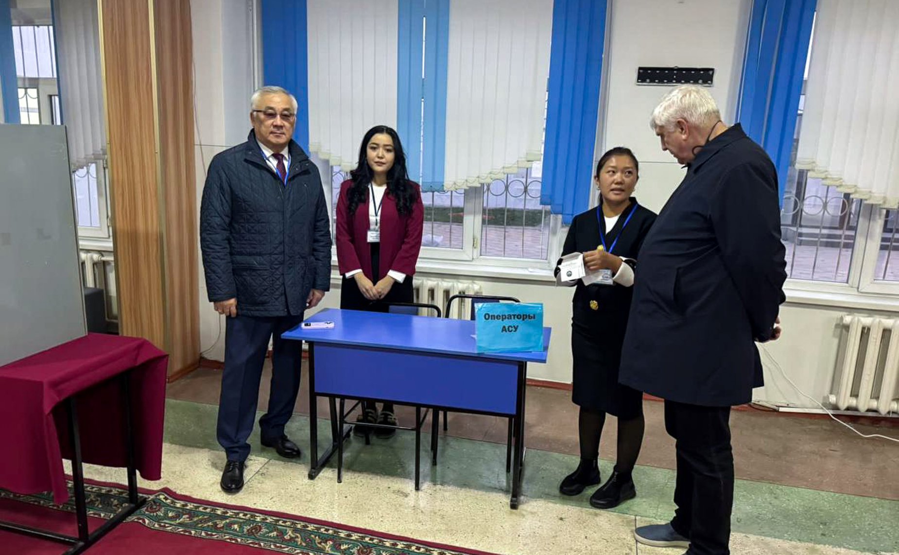 Рабочий визит делегации Совета Федерации для наблюдения за проведением парламентских выборов в Киргизии