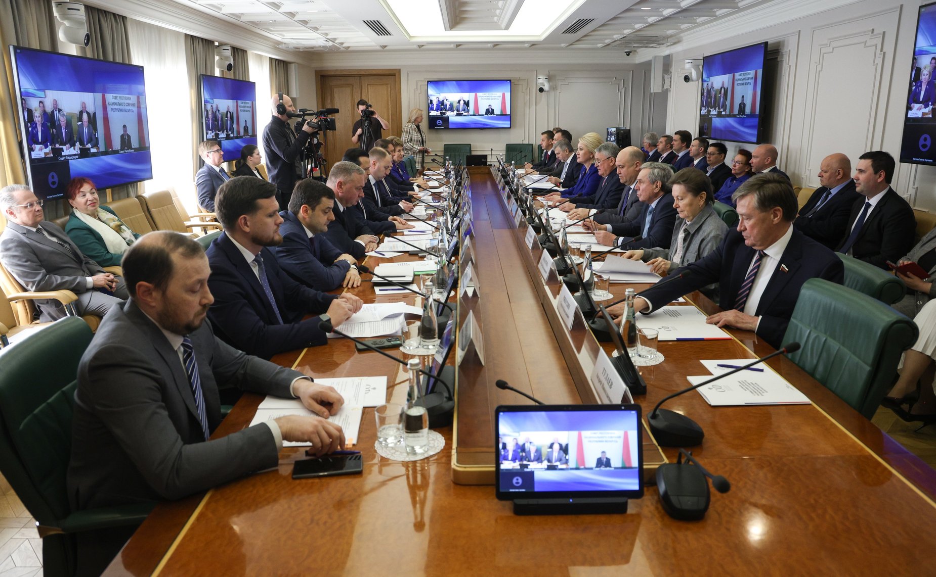 Совместное заседание белорусского и российского организационных комитетов по подготовке и проведению ХIII Форума регионов Беларуси и России