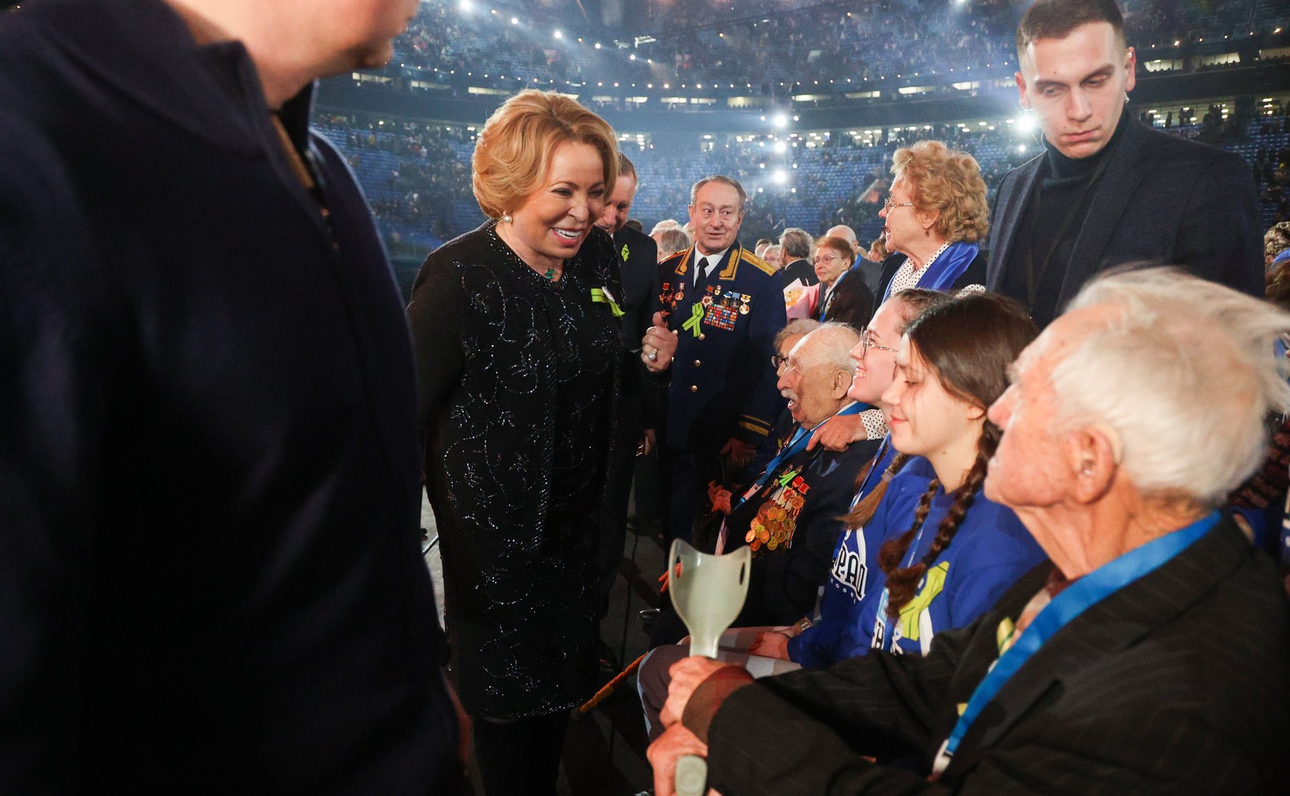 Председатель Совета Федерации Валентина Матвиенко посетила концерт-реквием, посвящённый 80-летию полного освобождения Ленинграда от фашистской блокады