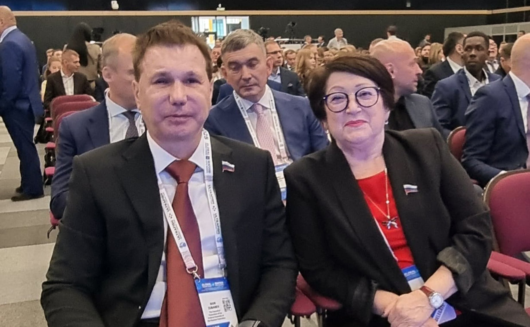 Игорь Зубарев и Людмила Талабаева