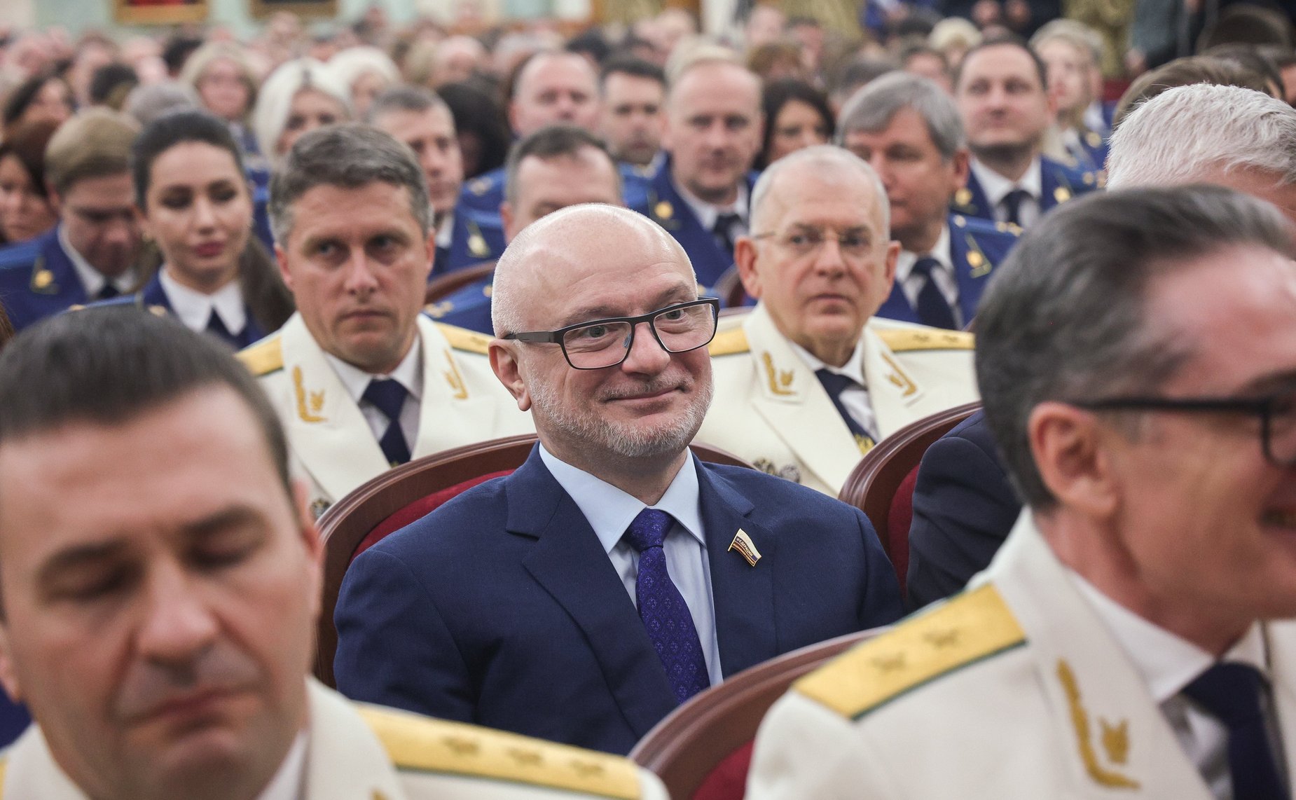 Сенаторы Российской Федерации приняли участие в торжественном заседании, посвященном празднованию Дня работника прокуратуры РФ