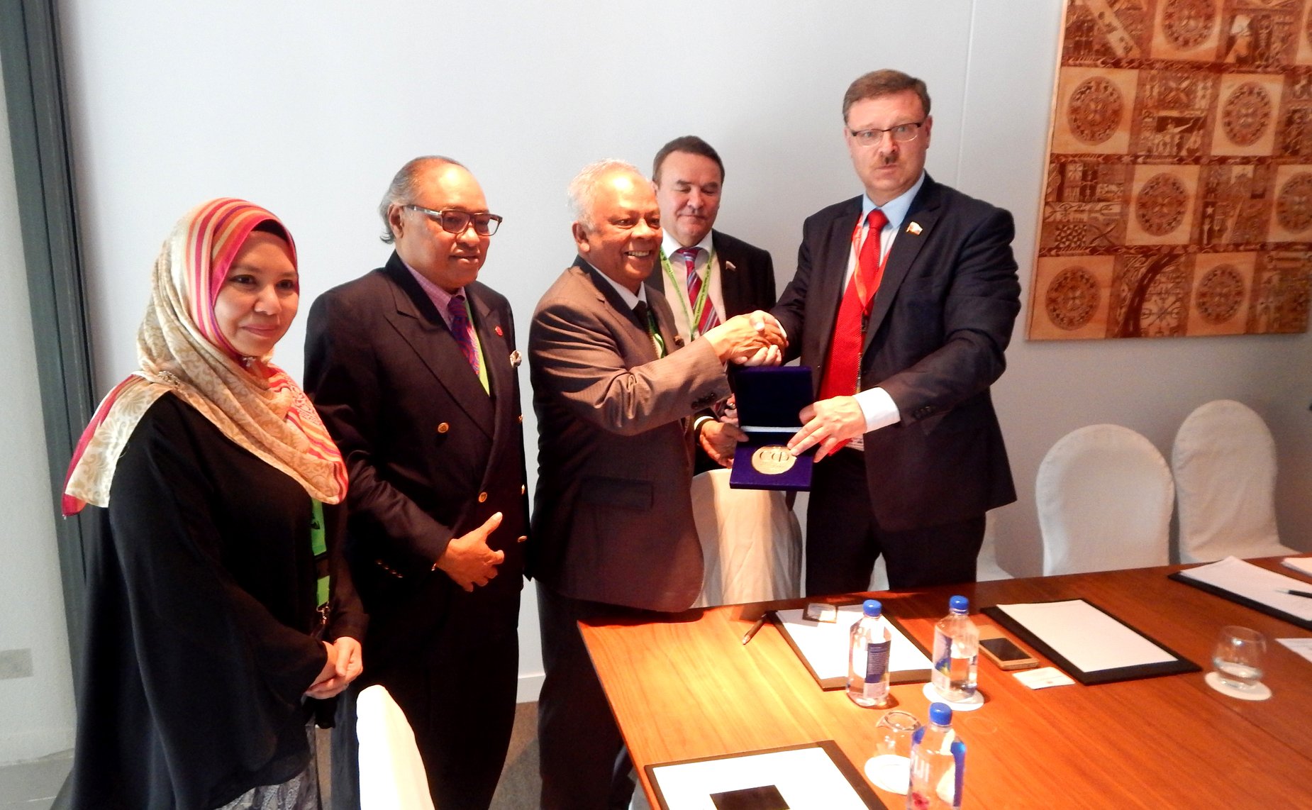 Встреча К. Косачева на полях сессии АТПФ